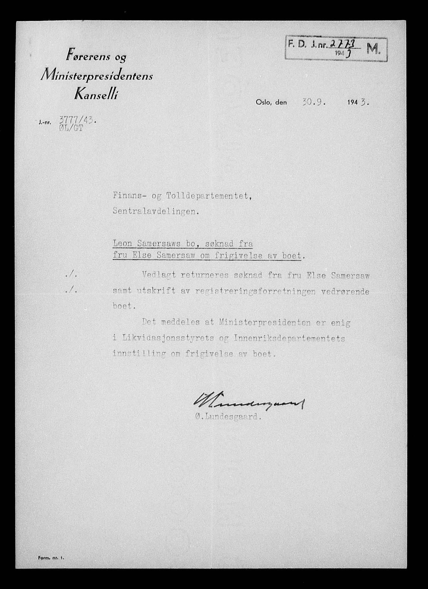 Justisdepartementet, Tilbakeføringskontoret for inndratte formuer, AV/RA-S-1564/H/Hc/Hcc/L0976: --, 1945-1947, s. 604