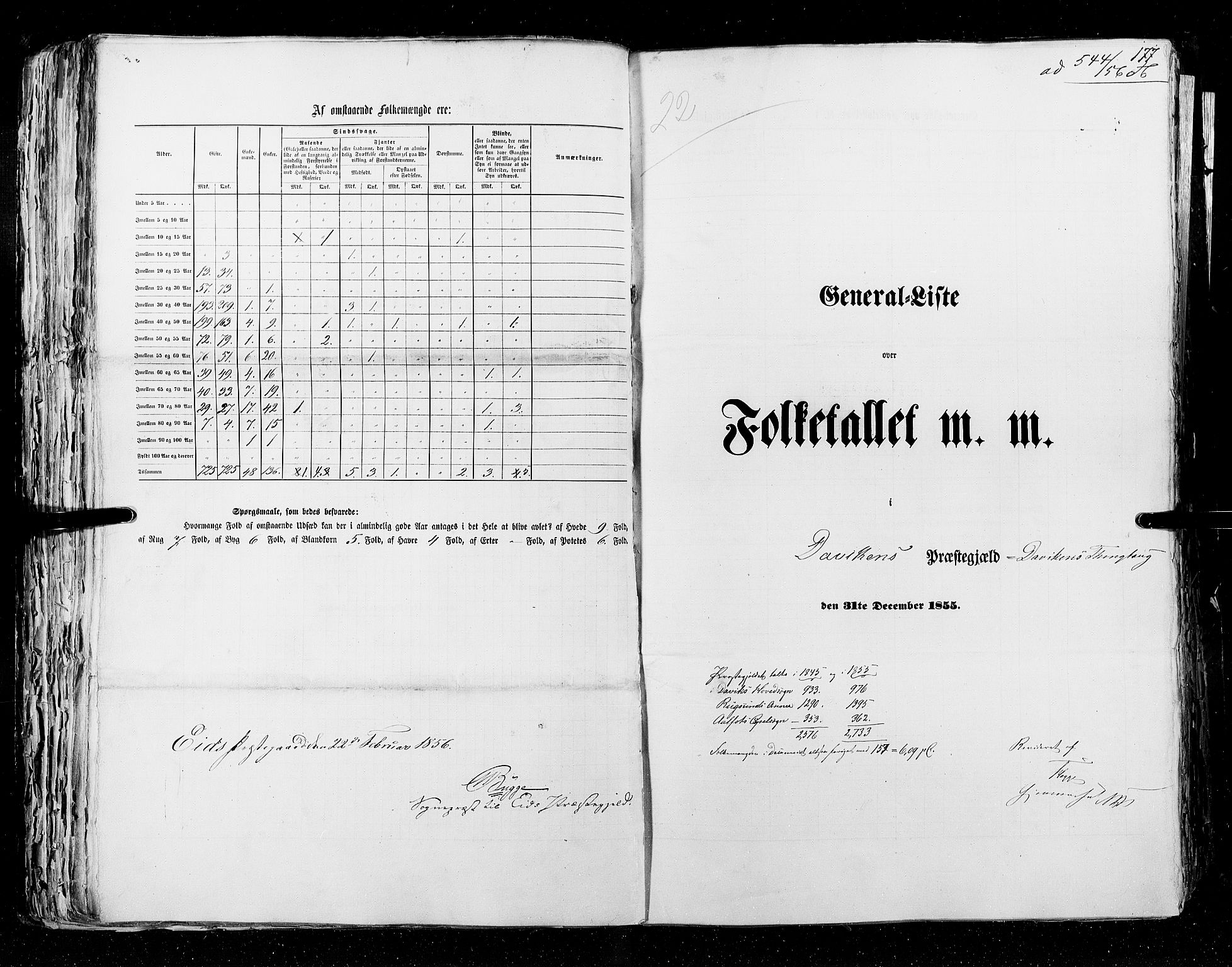 RA, Folketellingen 1855, bind 5: Nordre Bergenhus amt, Romsdal amt og Søndre Trondhjem amt, 1855, s. 177