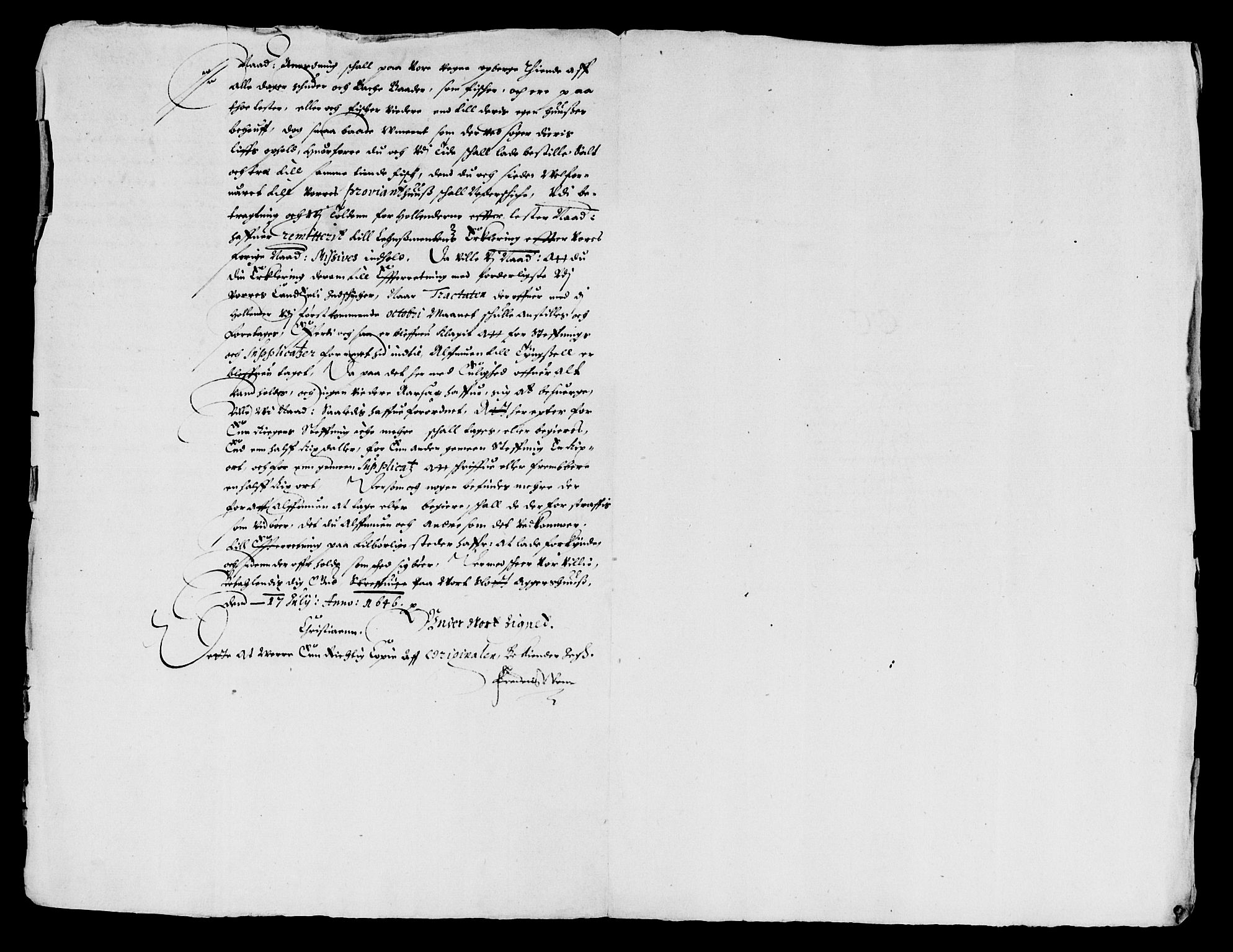 Rentekammeret inntil 1814, Reviderte regnskaper, Lensregnskaper, AV/RA-EA-5023/R/Rb/Rbw/L0089: Trondheim len, 1642-1647