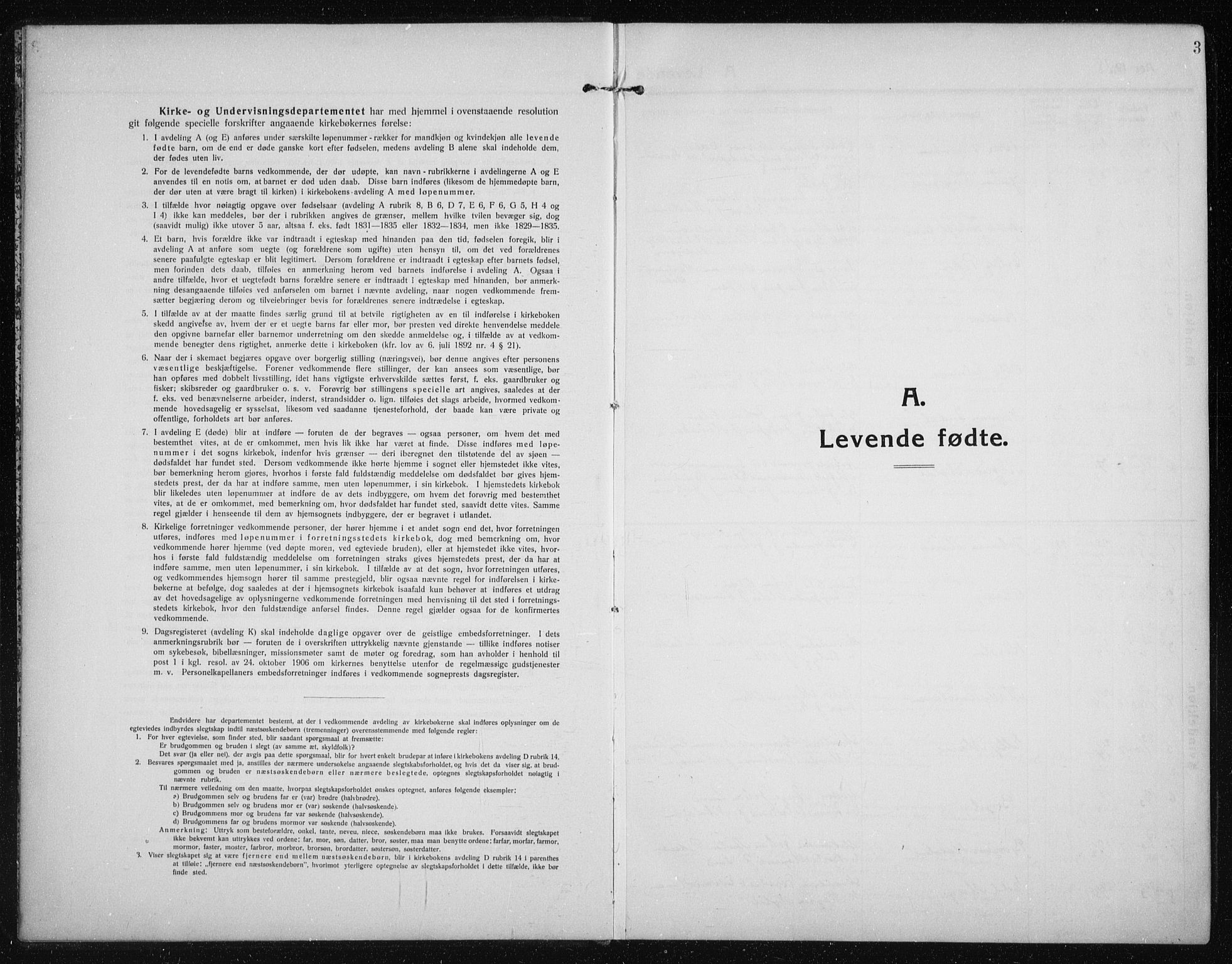 Salangen sokneprestembete, SATØ/S-1324/H/Ha/L0005klokker: Klokkerbok nr. 5, 1918-1937, s. 3