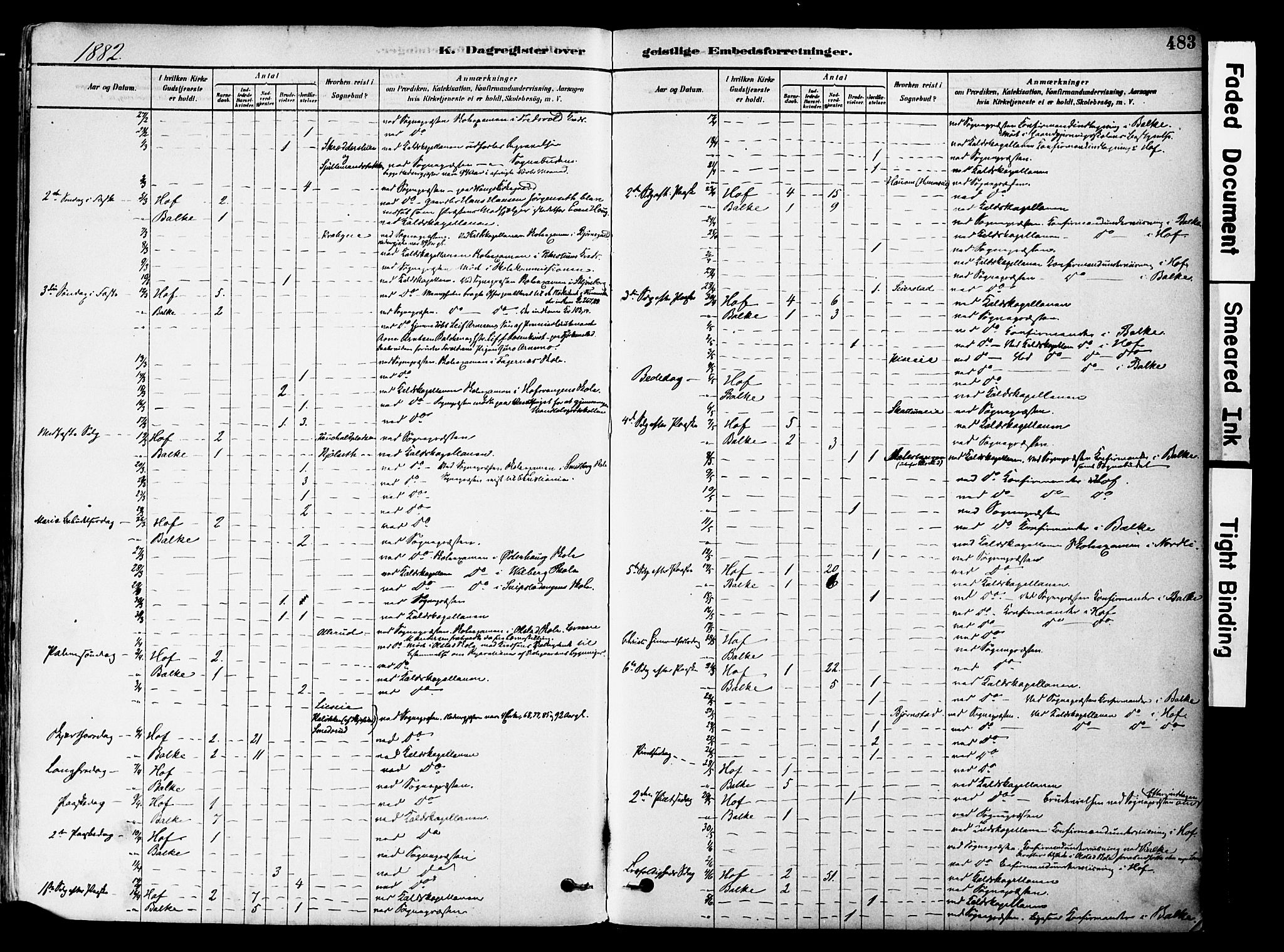 Østre Toten prestekontor, AV/SAH-PREST-104/H/Ha/Haa/L0006: Ministerialbok nr. 6 /1, 1878-1896, s. 483