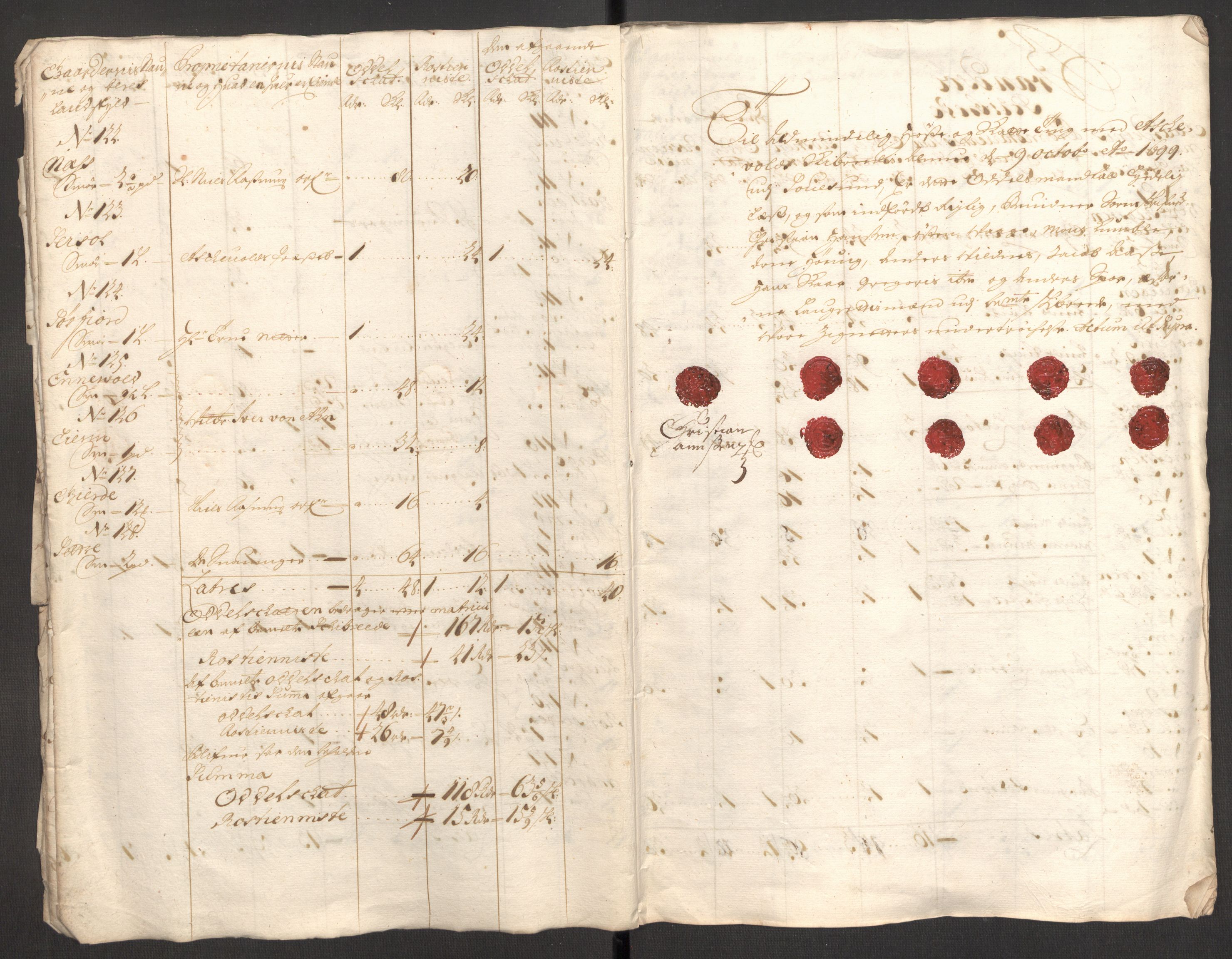 Rentekammeret inntil 1814, Reviderte regnskaper, Fogderegnskap, AV/RA-EA-4092/R53/L3424: Fogderegnskap Sunn- og Nordfjord, 1699, s. 75