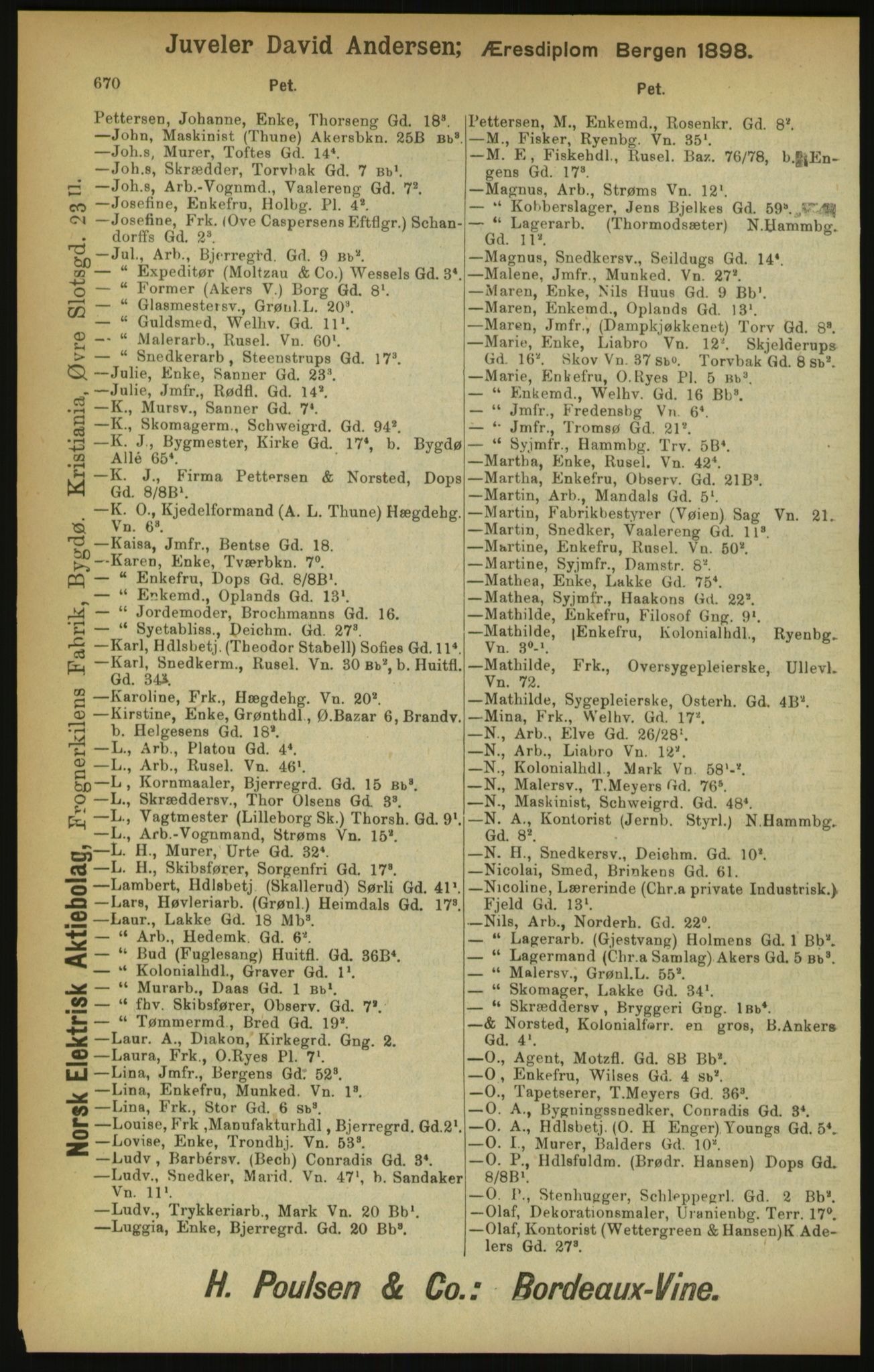 Kristiania/Oslo adressebok, PUBL/-, 1900, s. 670