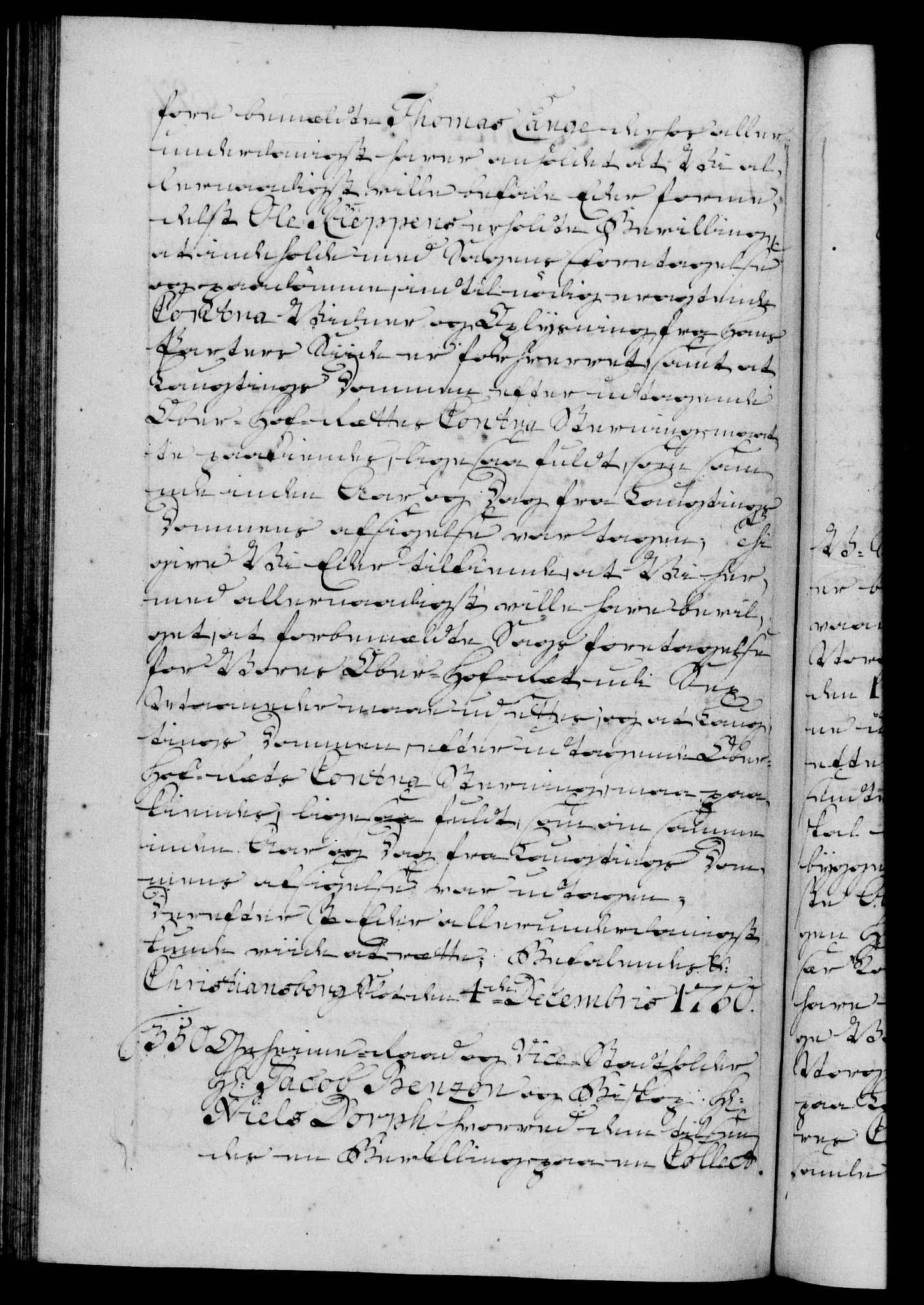 Danske Kanselli 1572-1799, AV/RA-EA-3023/F/Fc/Fca/Fcab/L0032: Norske tegnelser, 1749-1750, s. 697b