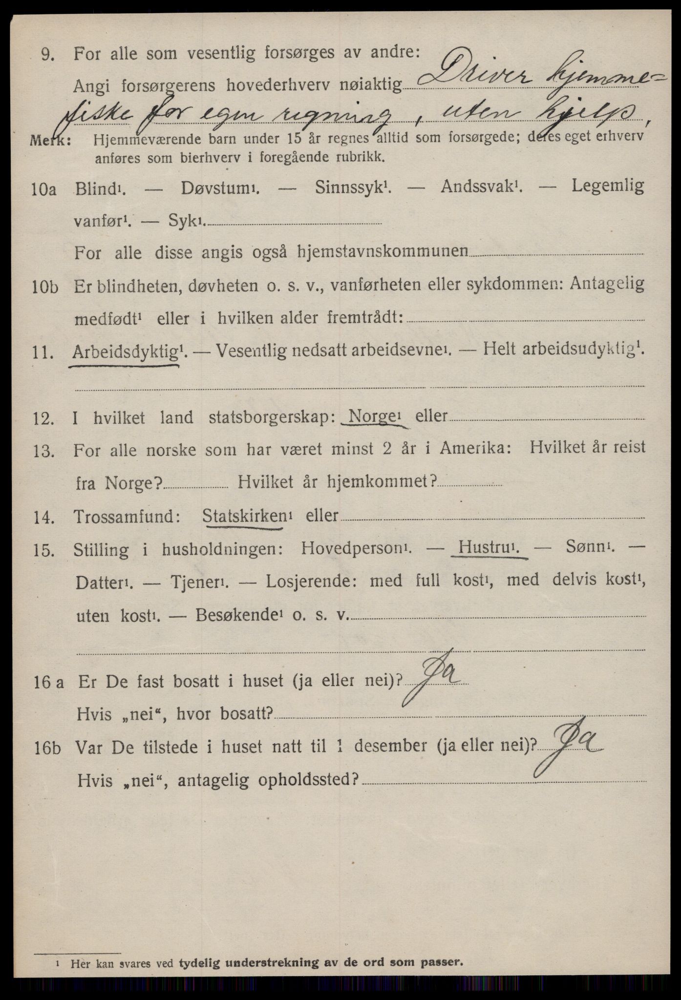 SAT, Folketelling 1920 for 1574 Brattvær herred, 1920, s. 2869