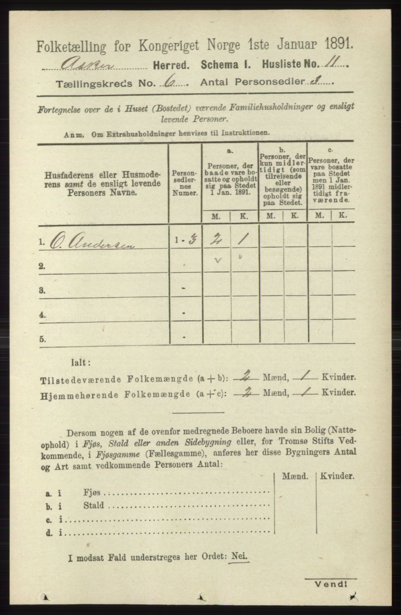 RA, Folketelling 1891 for 0220 Asker herred, 1891, s. 4117