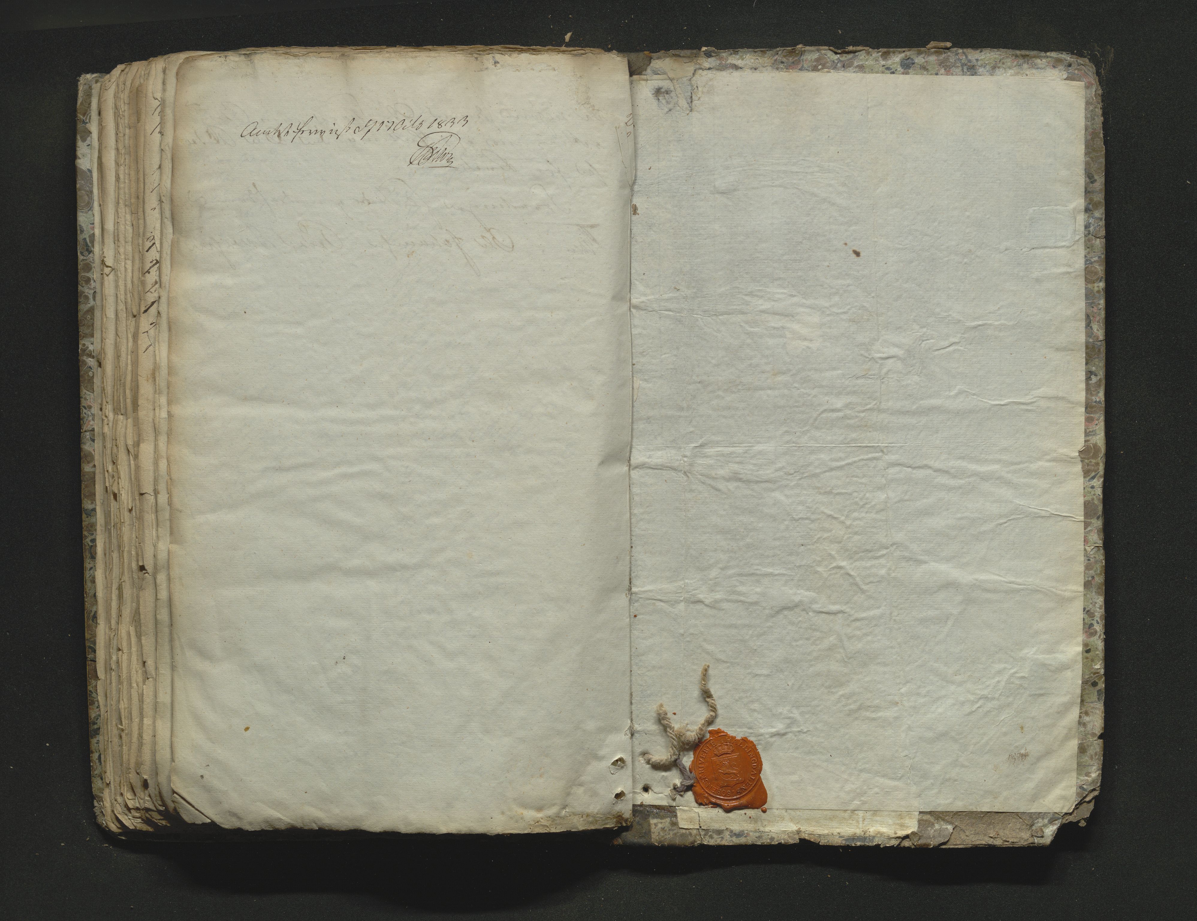 Hallingdal sorenskriveri, SAKO/A-121/H/Hb/Hbb/Hbba/L0004: Skifteregistreringsprotokoll, Sorenskriveriet, 1831