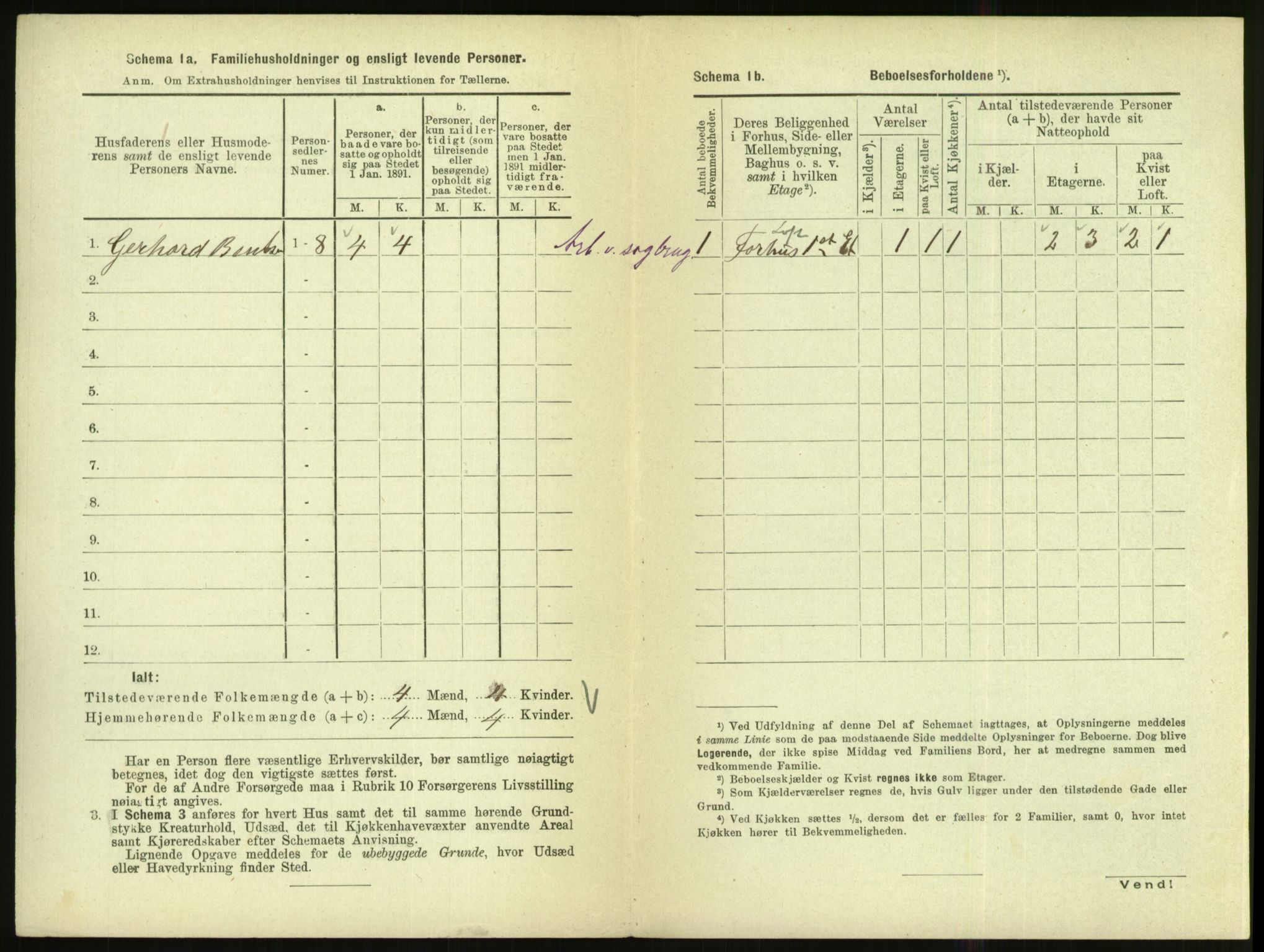 RA, Folketelling 1891 for 1002 Mandal ladested, 1891, s. 204