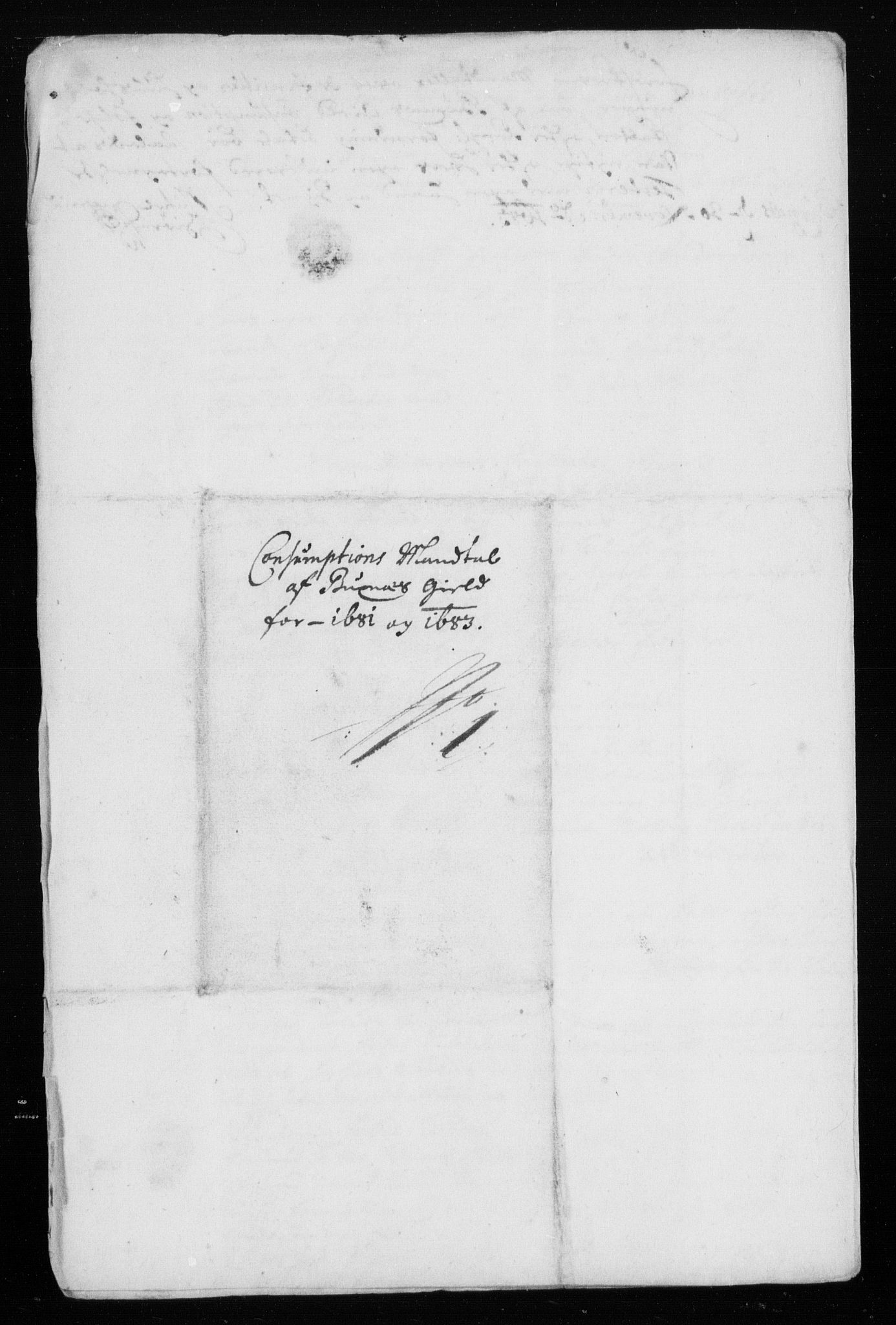 Rentekammeret inntil 1814, Reviderte regnskaper, Stiftamtstueregnskaper, Trondheim stiftamt og Nordland amt, AV/RA-EA-6044/R/Rh/L0008: Nordland amt, 1681