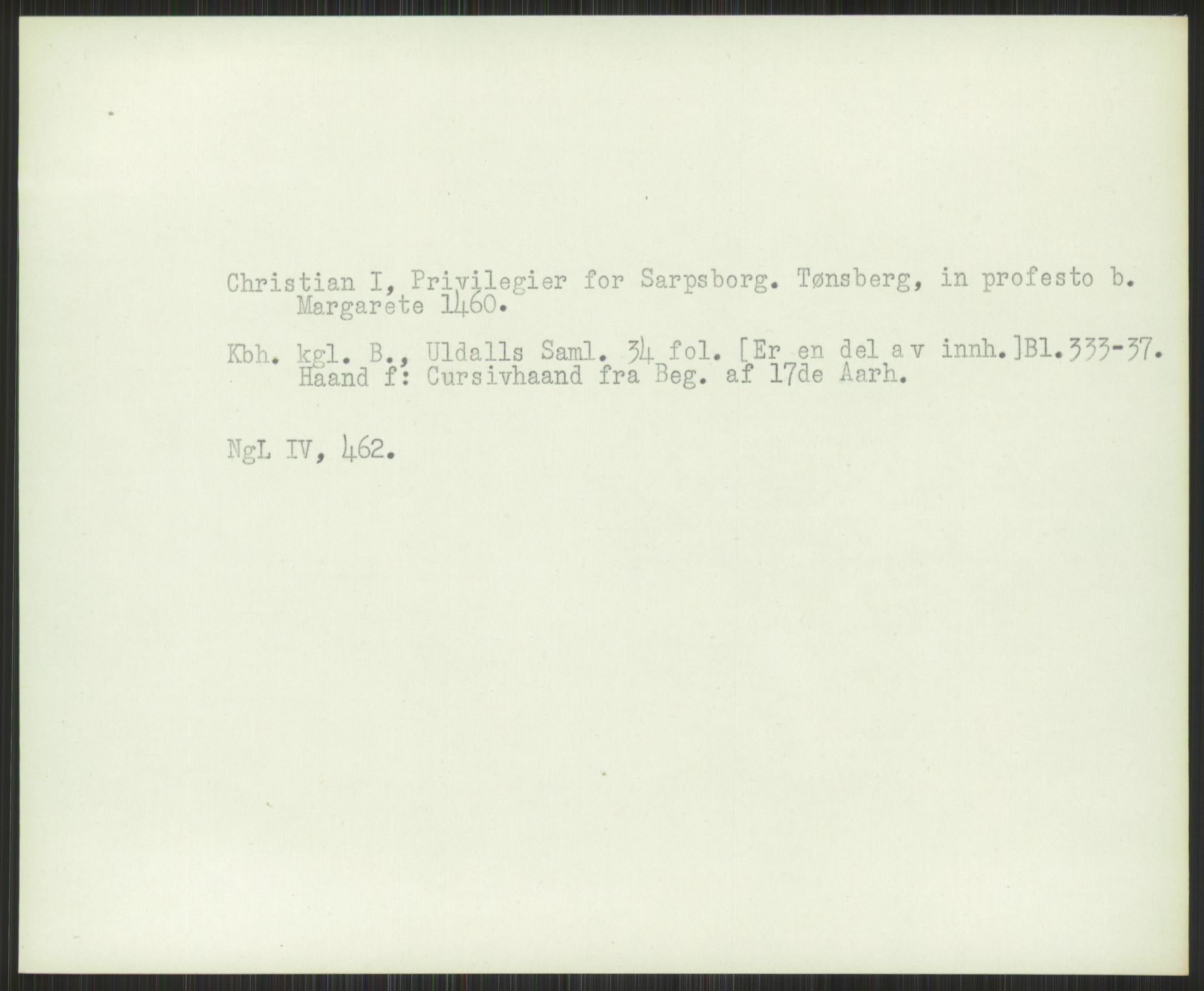 Norsk Historisk Kjeldeskrift-Institutt (NHKI), AV/RA-S-6117/G/Gc/L0030: Tematisk register til Gustav Storms håndskriftbeskrivelser i NgL bd. IV, 1381-1480, s. 713