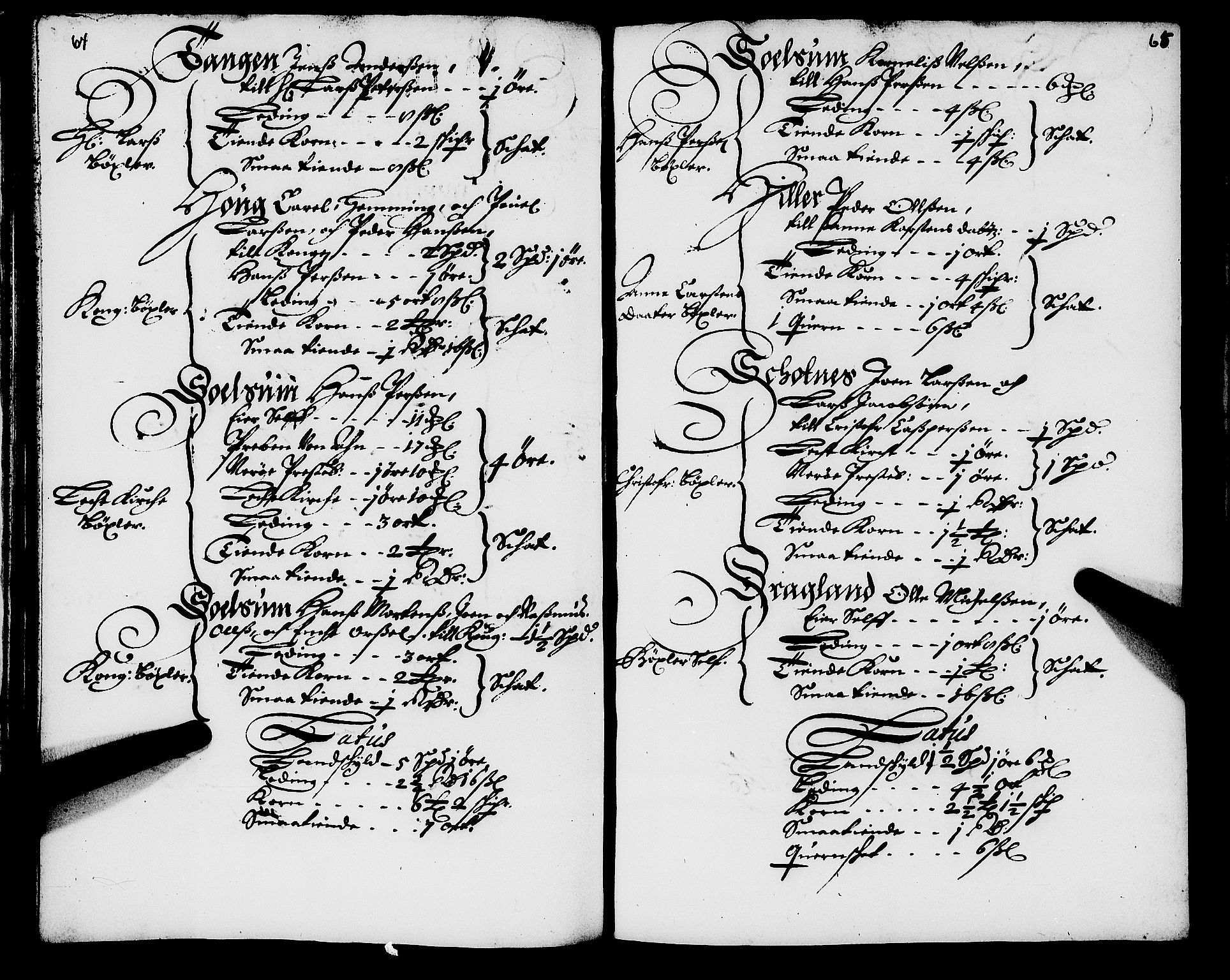 Rentekammeret inntil 1814, Realistisk ordnet avdeling, AV/RA-EA-4070/N/Nb/Nba/L0056: Namdalen len, 1669, s. 64-65