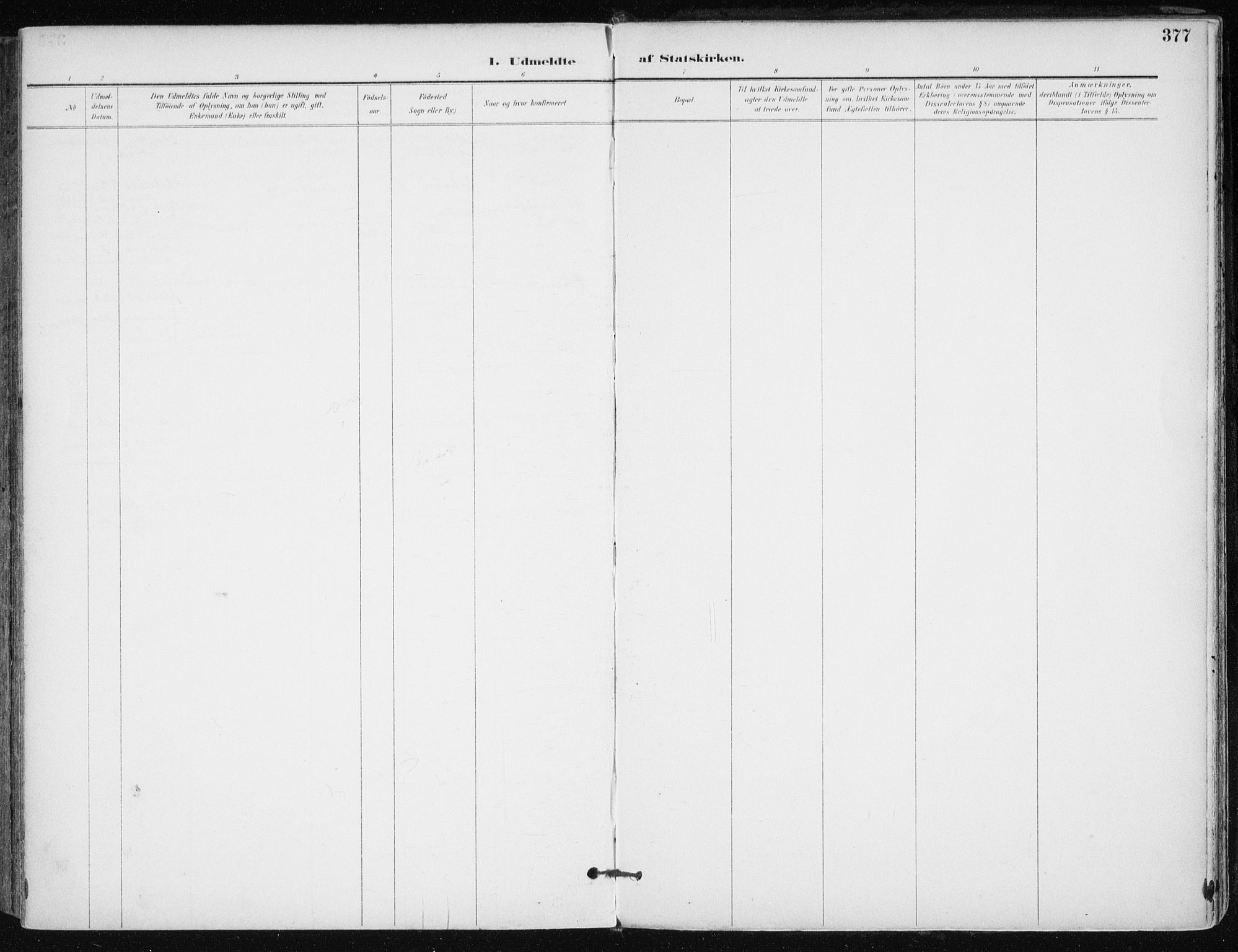 Kvæfjord sokneprestkontor, AV/SATØ-S-1323/G/Ga/Gaa/L0006kirke: Ministerialbok nr. 6, 1895-1914, s. 377
