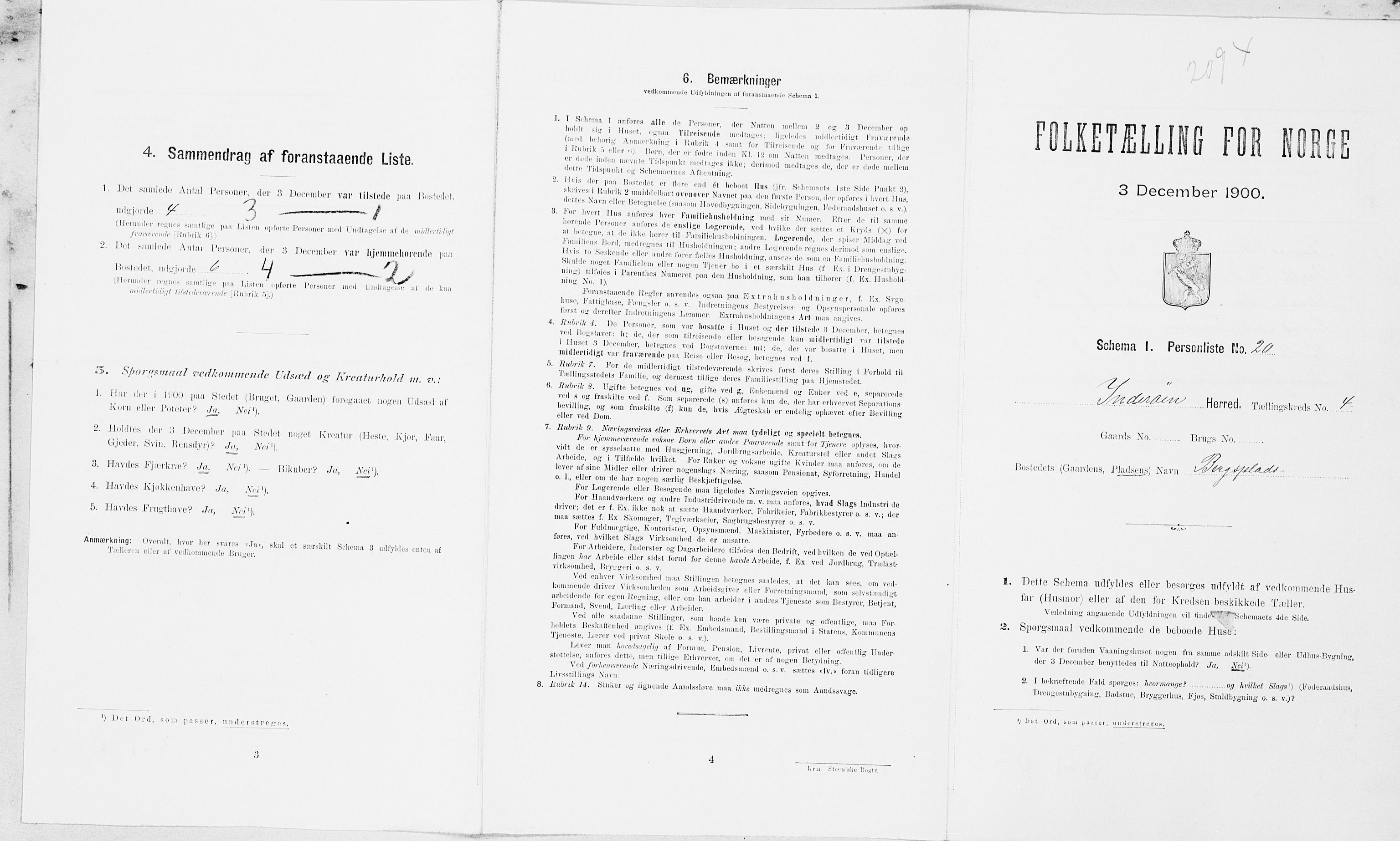 SAT, Folketelling 1900 for 1729 Inderøy herred, 1900, s. 630