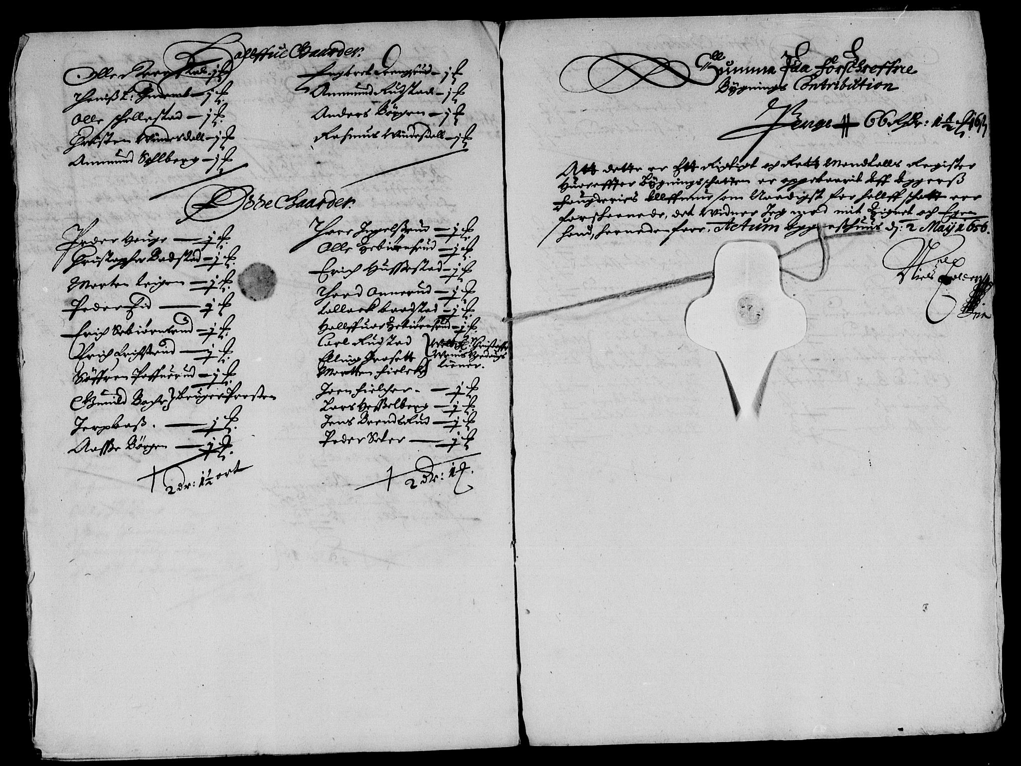 Rentekammeret inntil 1814, Reviderte regnskaper, Lensregnskaper, AV/RA-EA-5023/R/Rb/Rba/L0230: Akershus len, 1655-1656