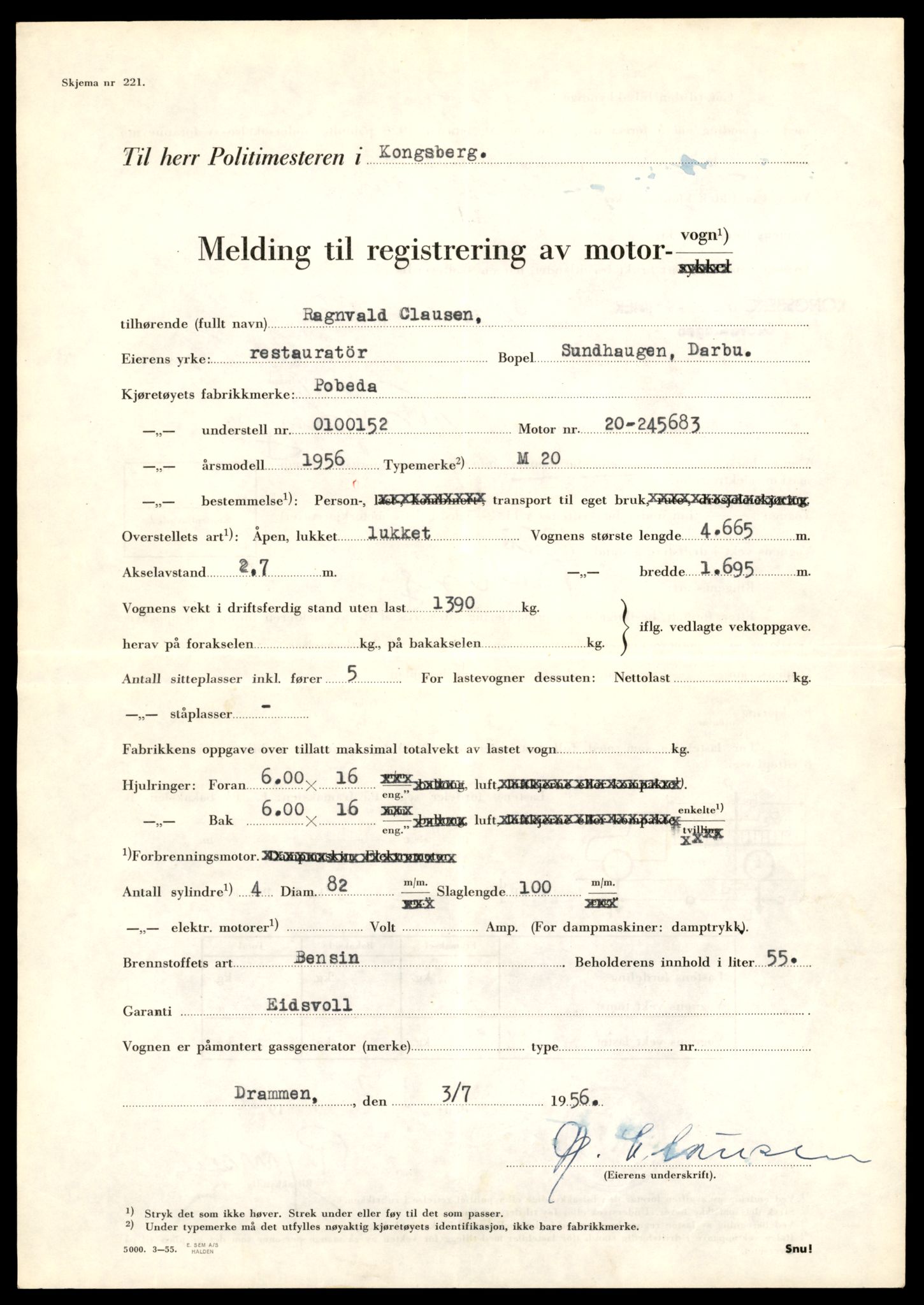 Møre og Romsdal vegkontor - Ålesund trafikkstasjon, AV/SAT-A-4099/F/Fe/L0049: Registreringskort for kjøretøy T 14864 - T 18613, 1927-1998, s. 2307