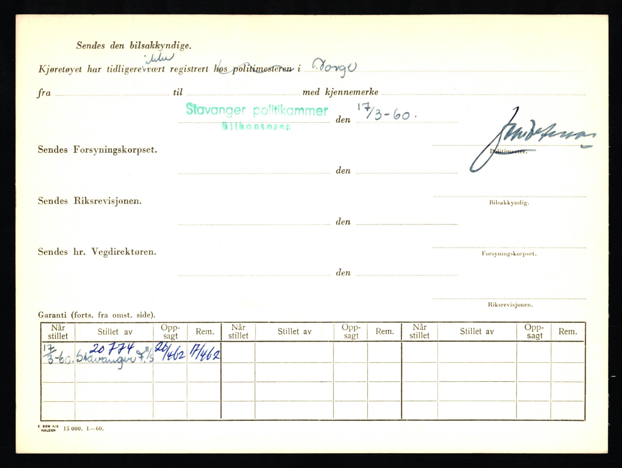 Stavanger trafikkstasjon, SAST/A-101942/0/F/L0016: L-5950 - L-6499, 1930-1971, s. 1880