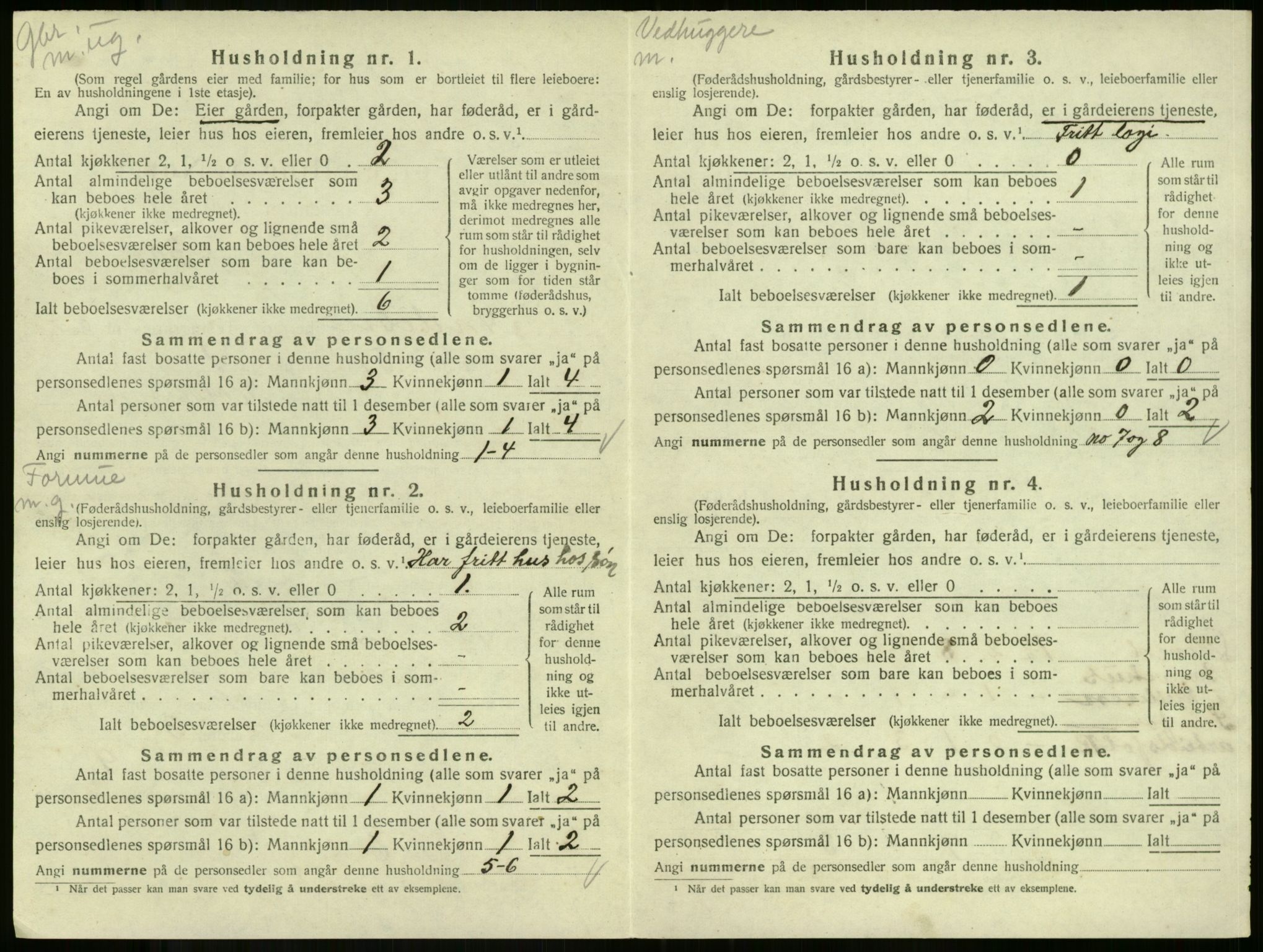 SAKO, Folketelling 1920 for 0719 Andebu herred, 1920, s. 521