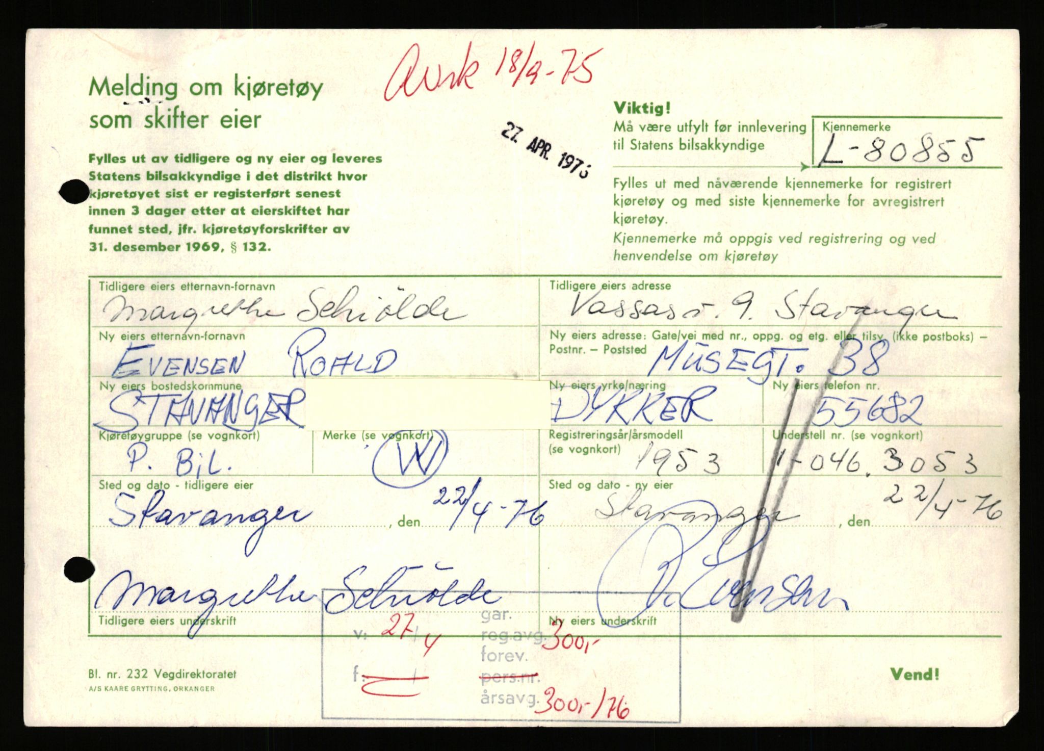Stavanger trafikkstasjon, AV/SAST-A-101942/0/F/L0071: L-80500 - L-82199, 1930-1971, s. 627