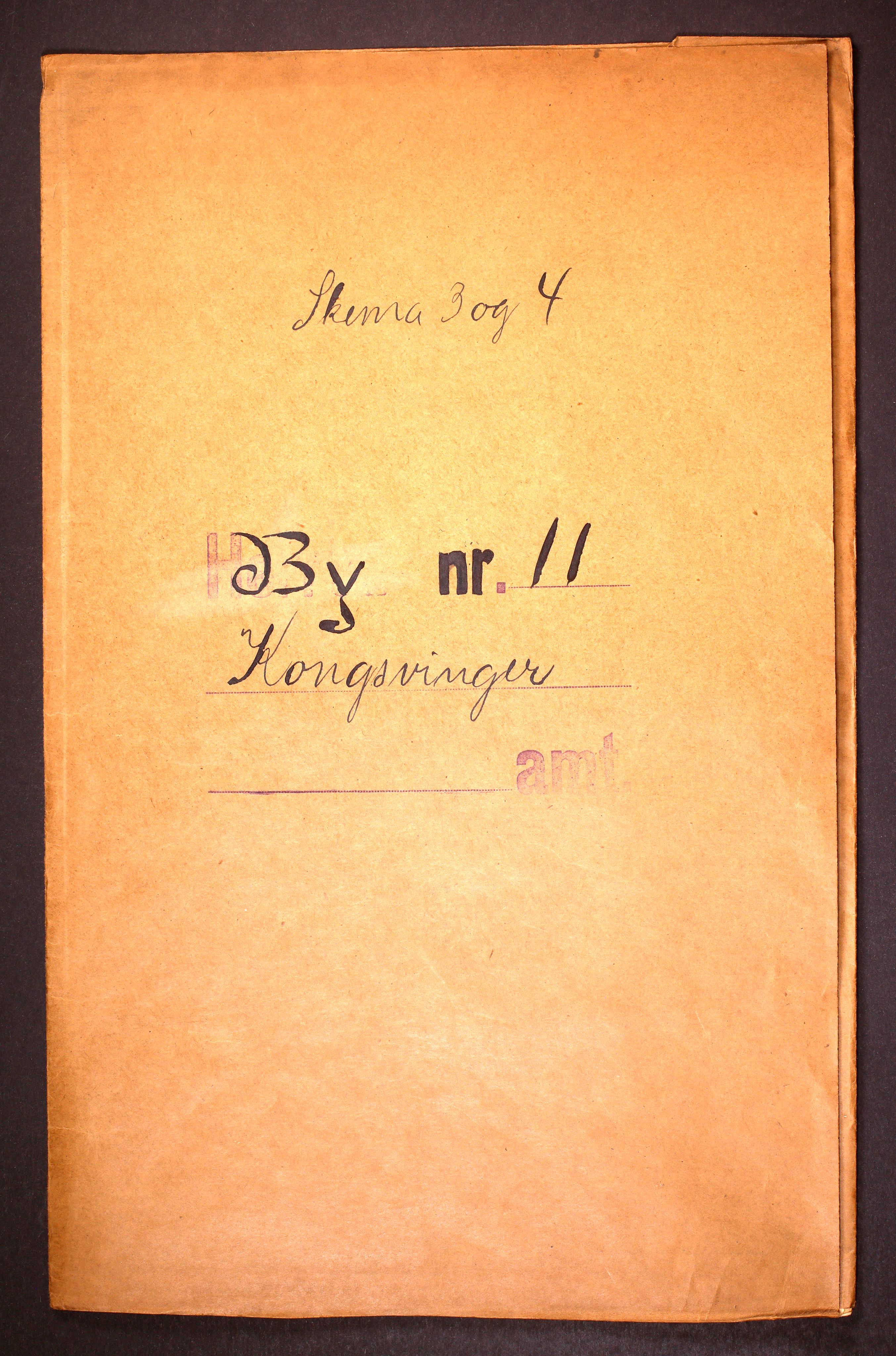 RA, Folketelling 1910 for 0402 Kongsvinger kjøpstad, 1910, s. 1