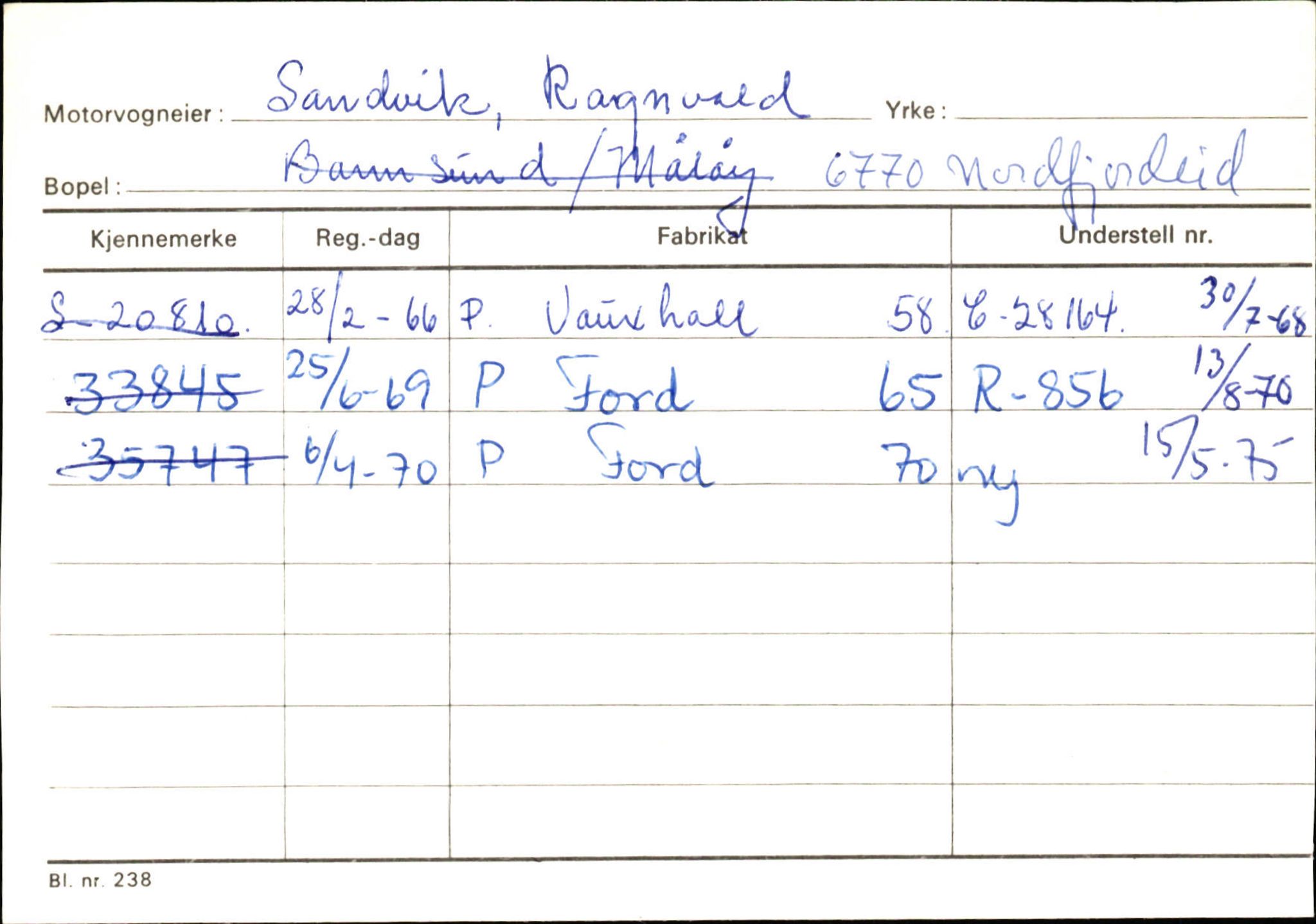 Statens vegvesen, Sogn og Fjordane vegkontor, SAB/A-5301/4/F/L0129: Eigarregistrer Eid A-S, 1945-1975, s. 2328