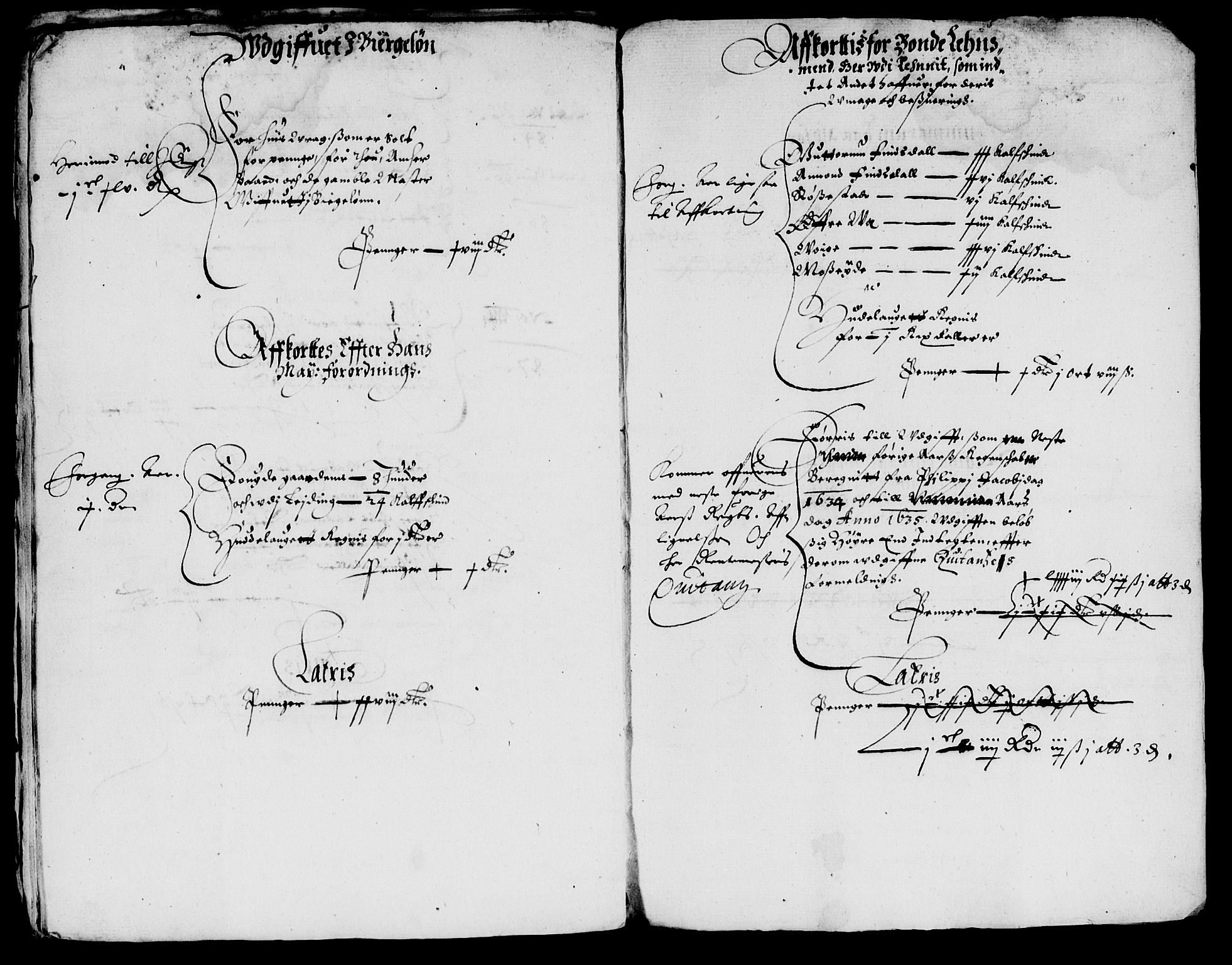 Rentekammeret inntil 1814, Reviderte regnskaper, Lensregnskaper, AV/RA-EA-5023/R/Rb/Rbq/L0024: Nedenes len. Mandals len. Råbyggelag., 1635-1636