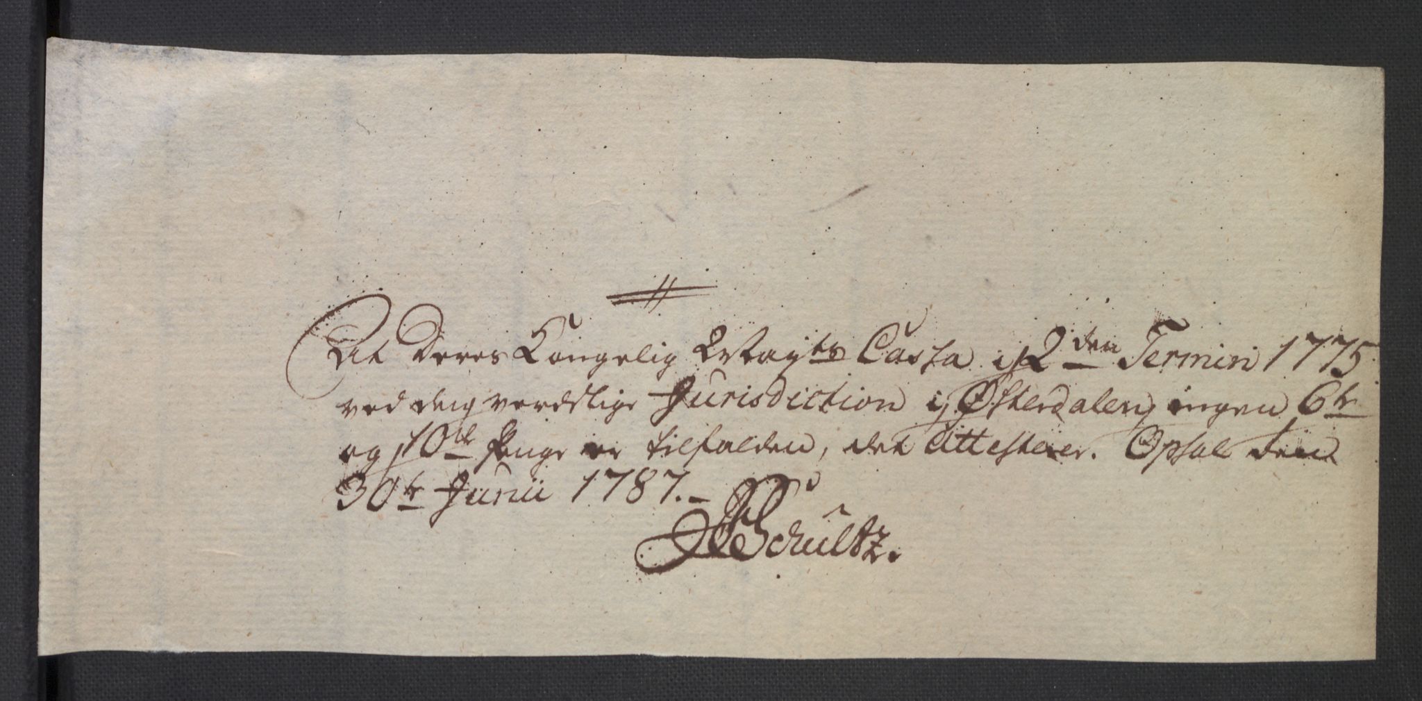 Rentekammeret inntil 1814, Reviderte regnskaper, Mindre regnskaper, AV/RA-EA-4068/Rb/L0014: Opplands amt, 1771-1779, s. 614