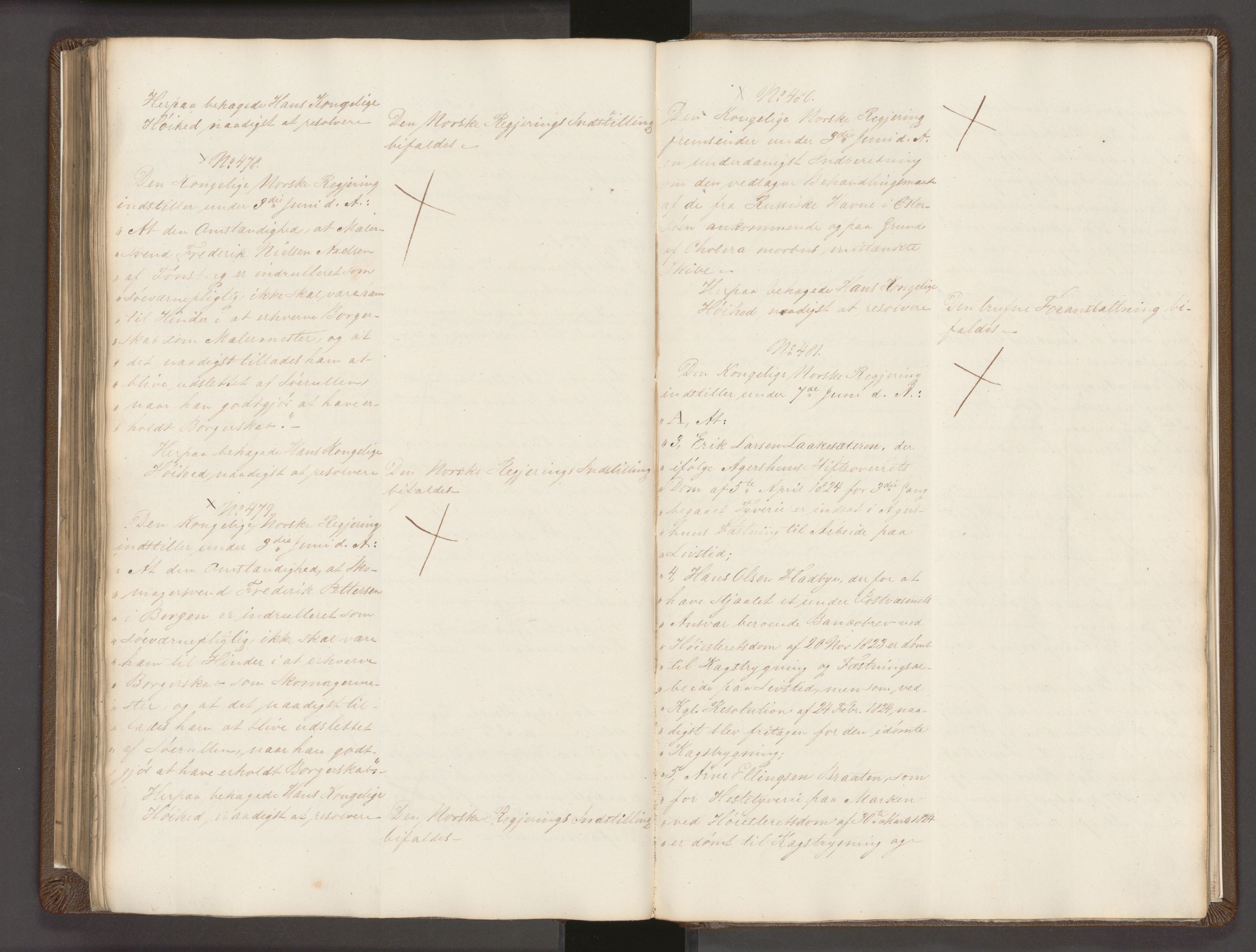 Statsrådssekretariatet, AV/RA-S-1001/A/Ab/L0032: Kgl. res. nr. 917-992 og 1-512, 1. halvår, 1831