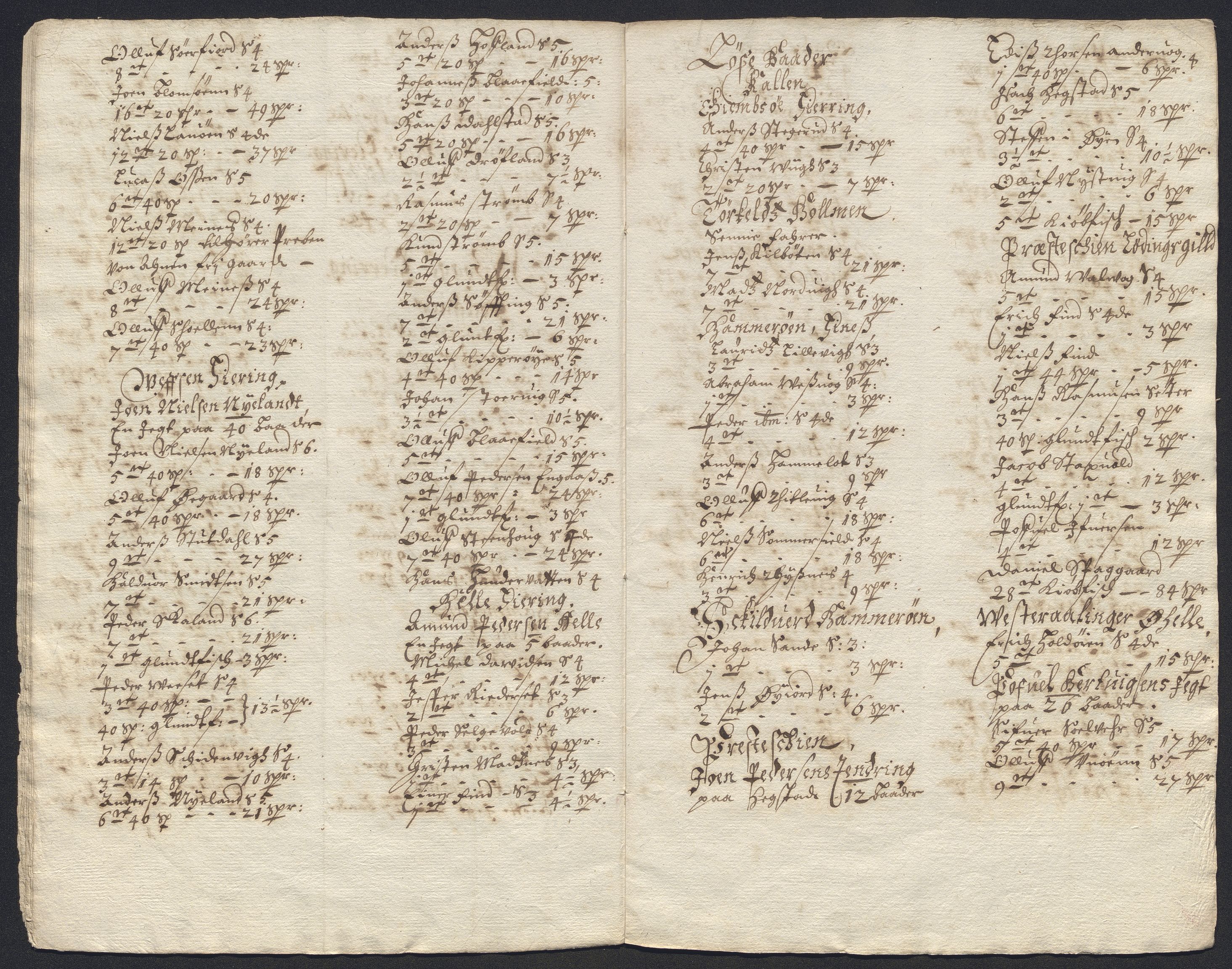 Rentekammeret inntil 1814, Reviderte regnskaper, Kirkeregnskap, AV/RA-EA-4067/Rf/L0118: Kirkeregnskap, 1643-1689, s. 298