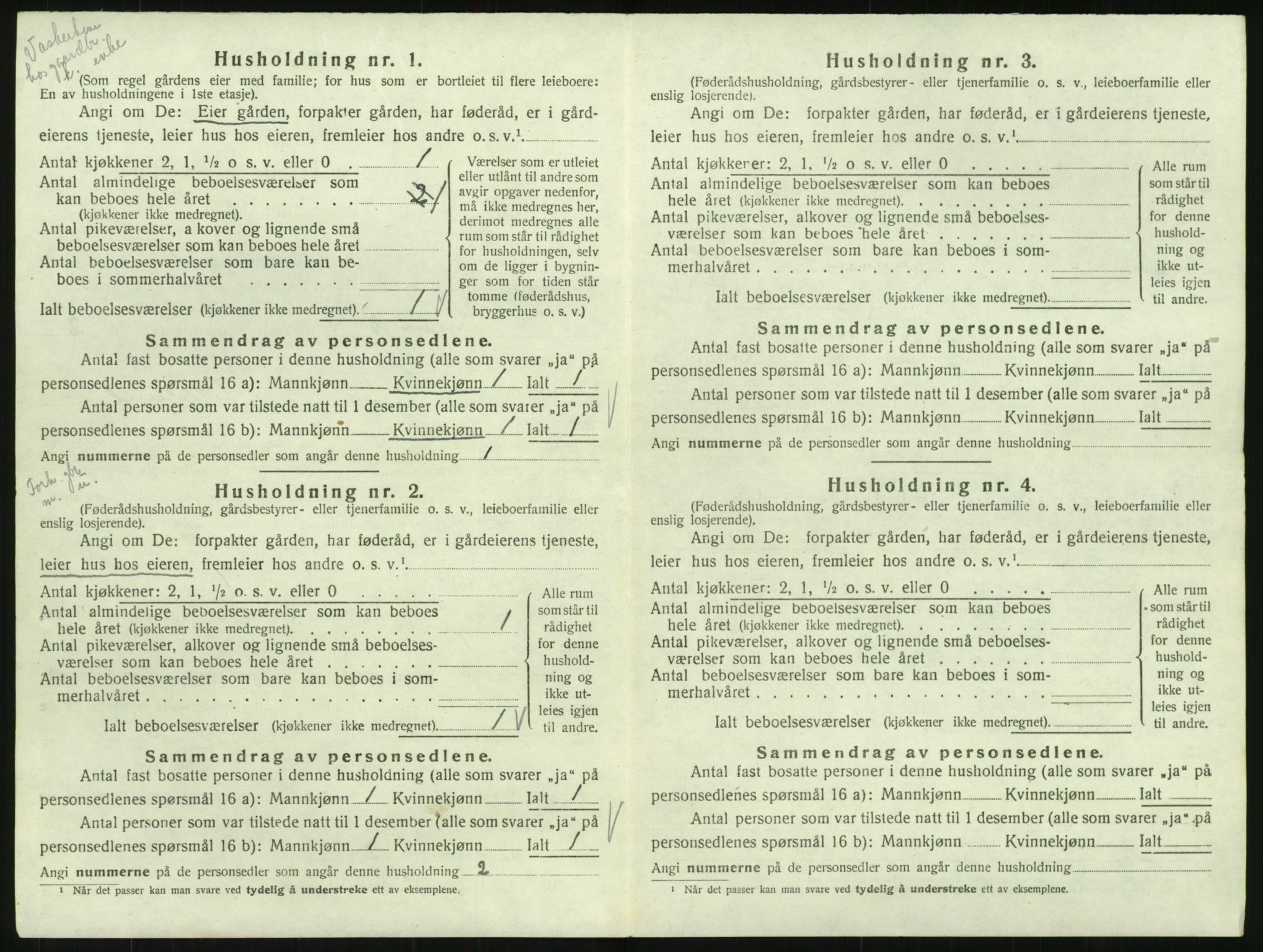 SAK, Folketelling 1920 for 0935 Iveland herred, 1920, s. 68