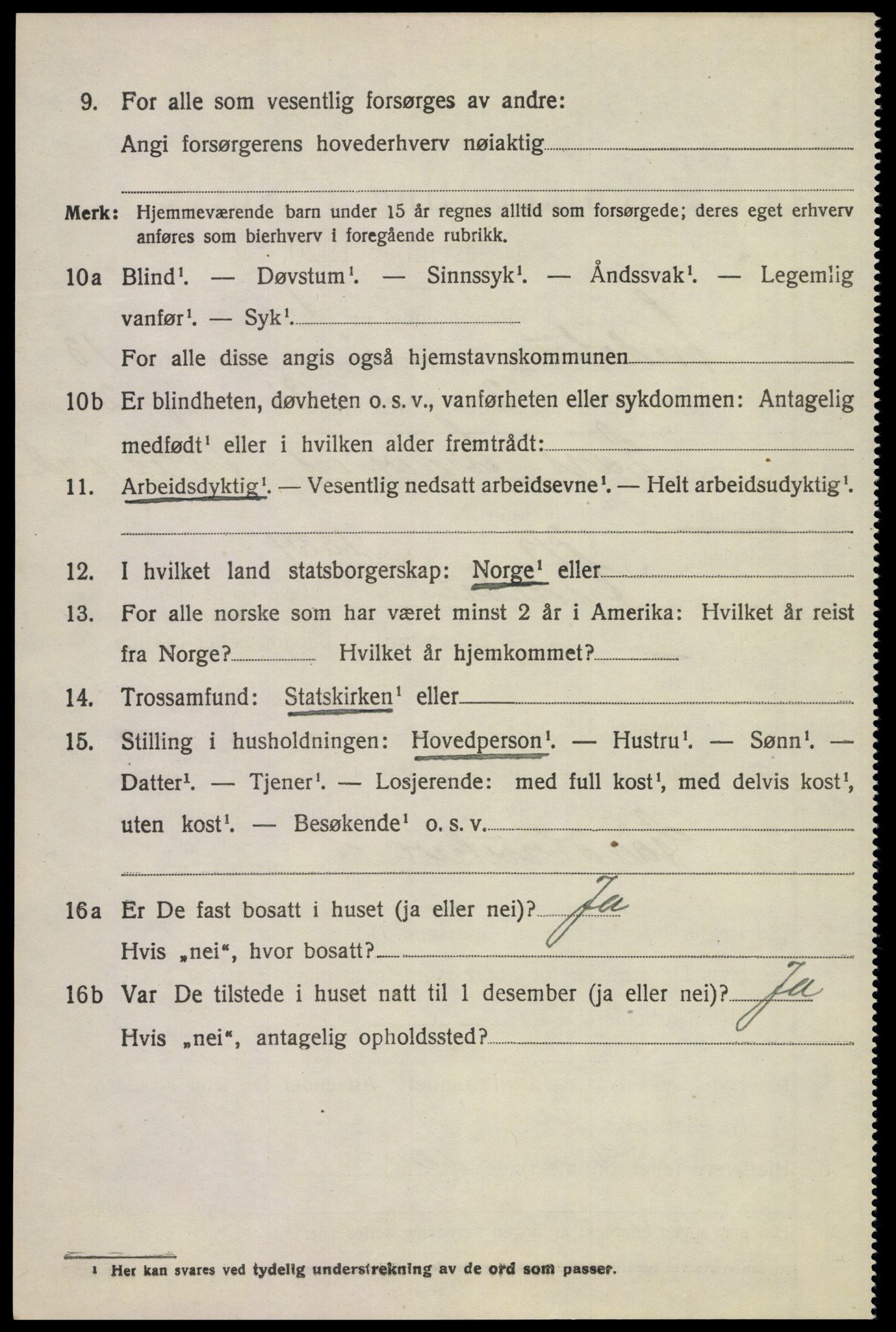 SAKO, Folketelling 1920 for 0719 Andebu herred, 1920, s. 4801