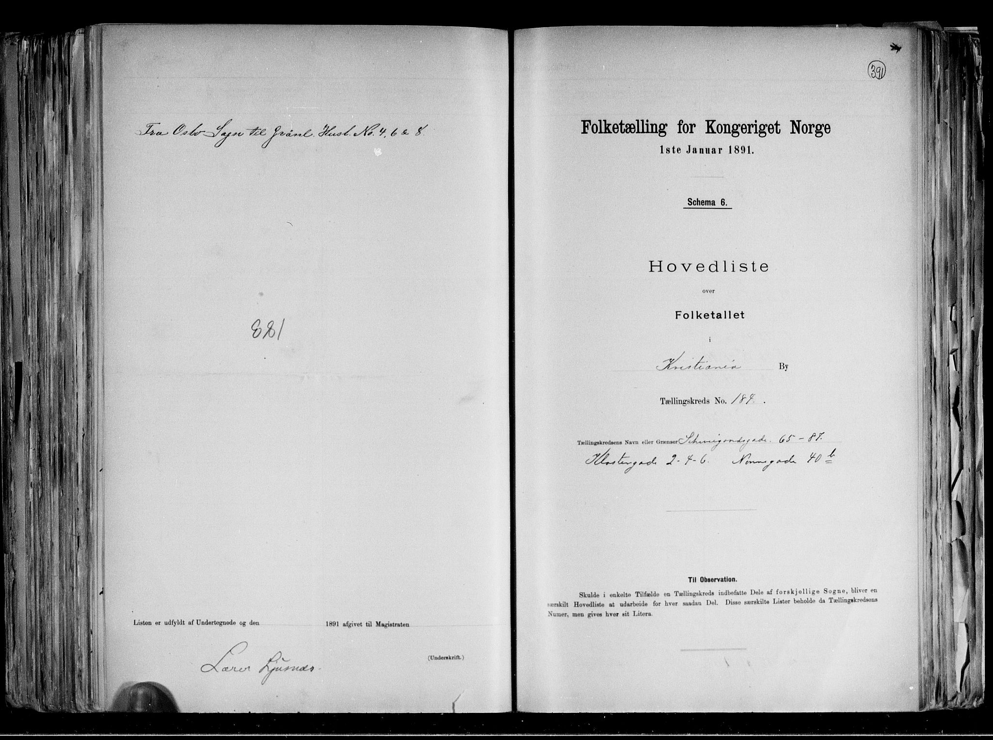 RA, Folketelling 1891 for 0301 Kristiania kjøpstad, 1891, s. 107559