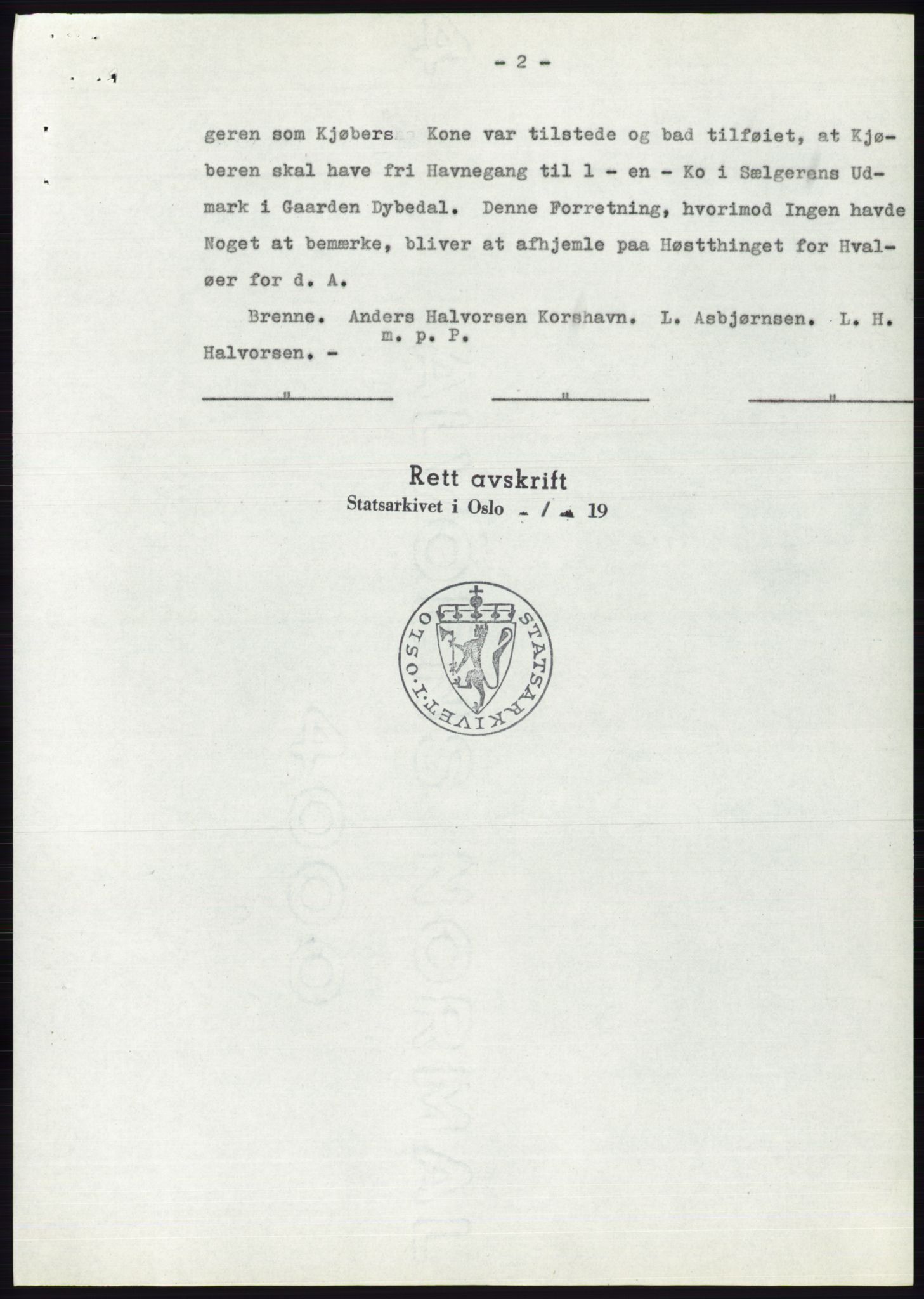Statsarkivet i Oslo, SAO/A-10621/Z/Zd/L0003: Avskrifter, j.nr 714-1202/1955, 1955, s. 40