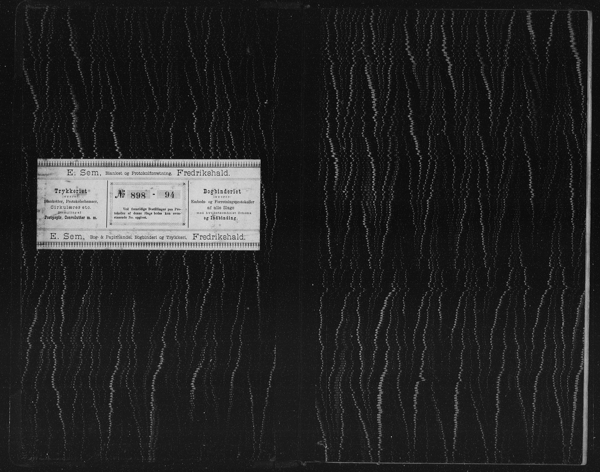 Fjaler sokneprestembete, AV/SAB-A-79801/H/Hab/Habc/L0003: Klokkerbok nr. C 3, 1894-1917