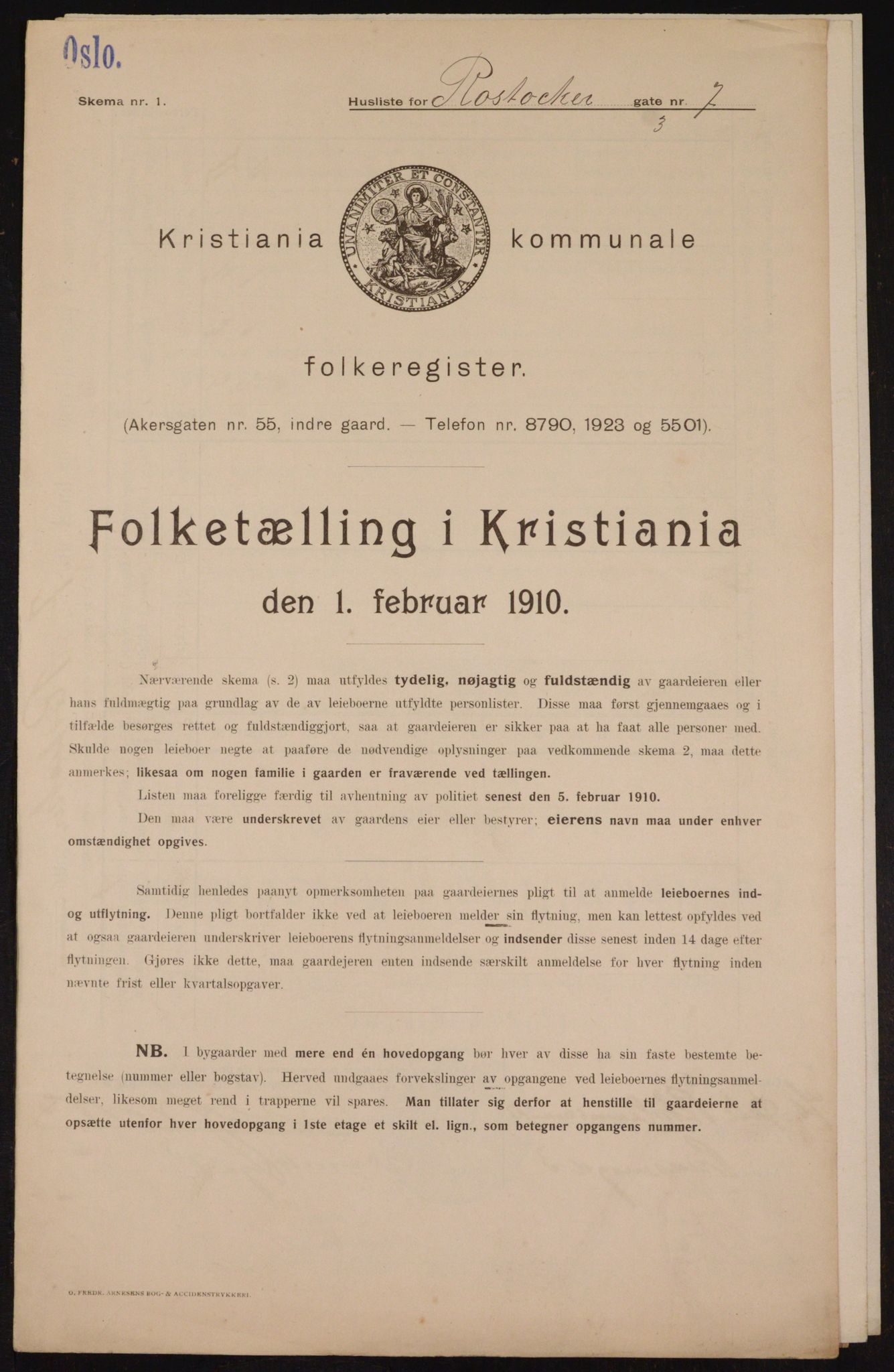 OBA, Kommunal folketelling 1.2.1910 for Kristiania, 1910, s. 80869