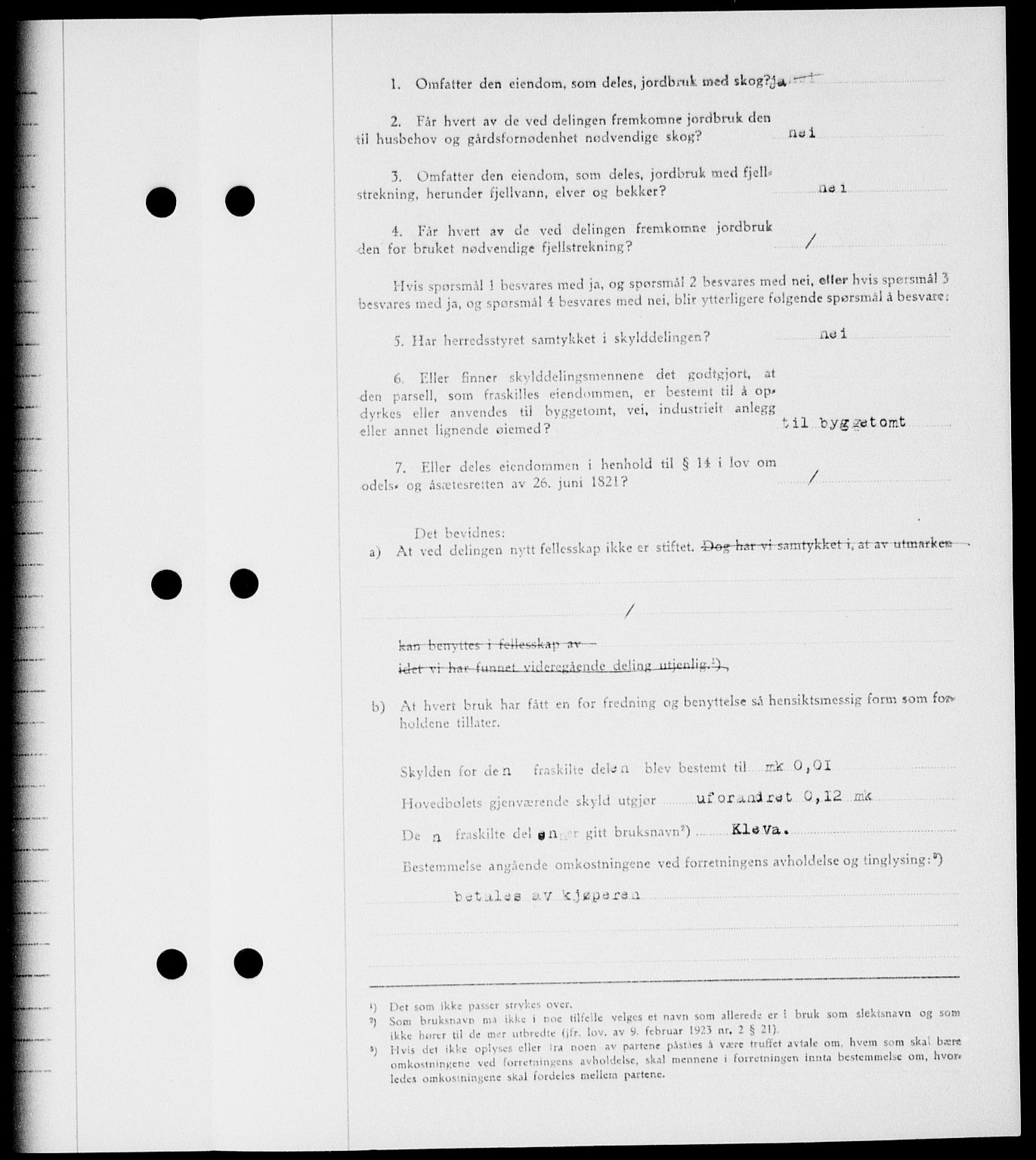 Onsøy sorenskriveri, SAO/A-10474/G/Ga/Gab/L0015: Pantebok nr. II A-15, 1945-1946, Dagboknr: 303/1946
