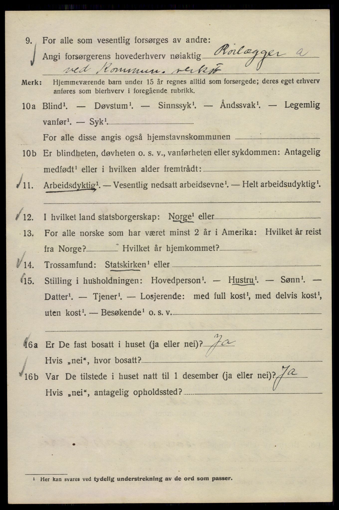 SAO, Folketelling 1920 for 0301 Kristiania kjøpstad, 1920, s. 332596