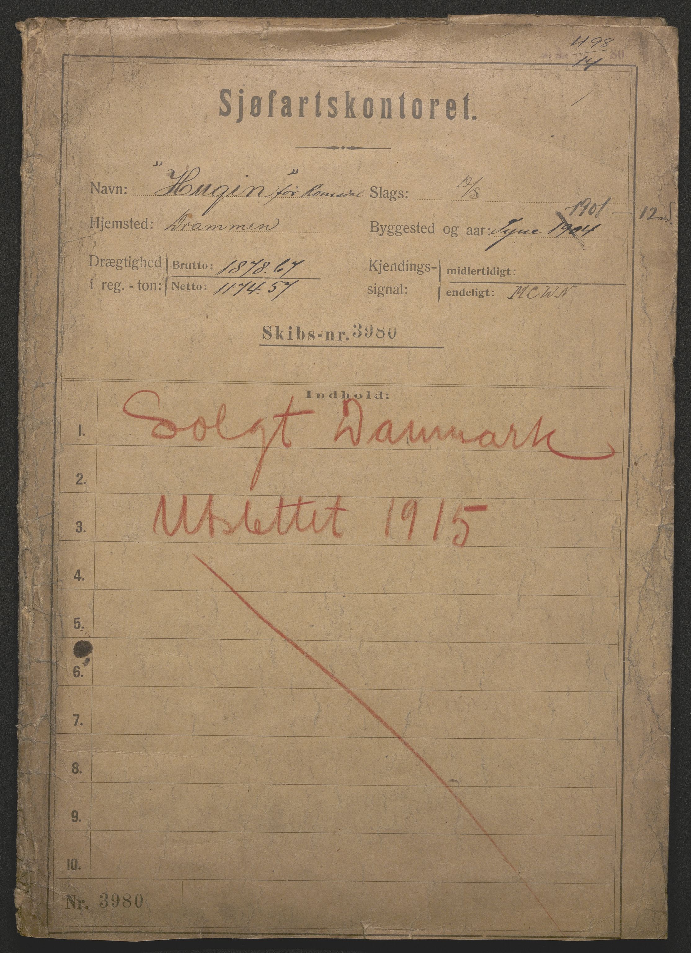 Sjøfartsdirektoratet med forløpere, skipsmapper slettede skip, AV/RA-S-4998/F/Fa/L0519: --, 1850-1922, s. 224