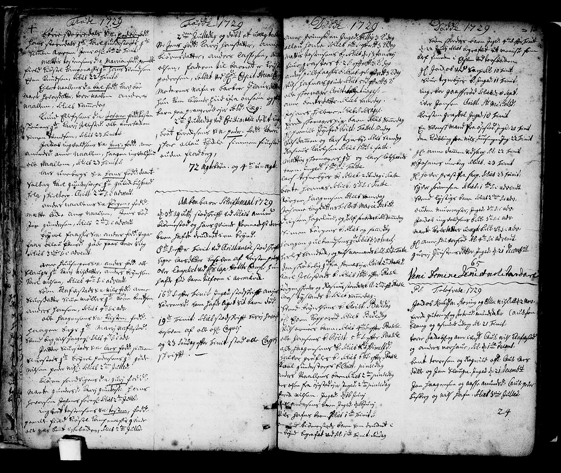 Skjeberg prestekontor Kirkebøker, SAO/A-10923/F/Fa/L0002: Ministerialbok nr. I 2, 1726-1791, s. 10