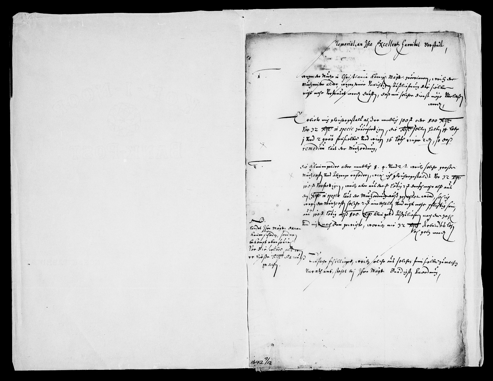 Danske Kanselli, Skapsaker, RA/EA-4061/G/L0005: Tillegg til skapsakene, 1642-1661, s. 3