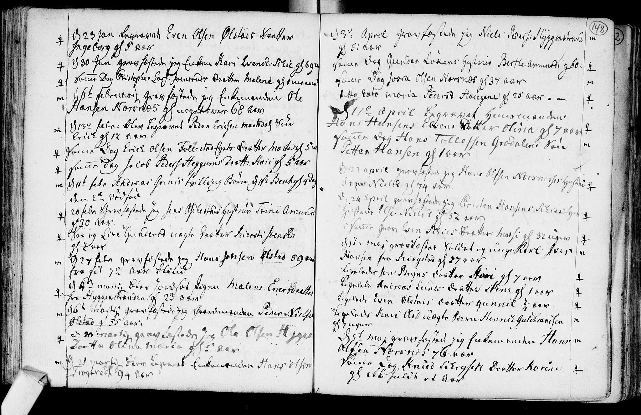 Røyken kirkebøker, SAKO/A-241/F/Fa/L0003: Ministerialbok nr. 3, 1782-1813, s. 149