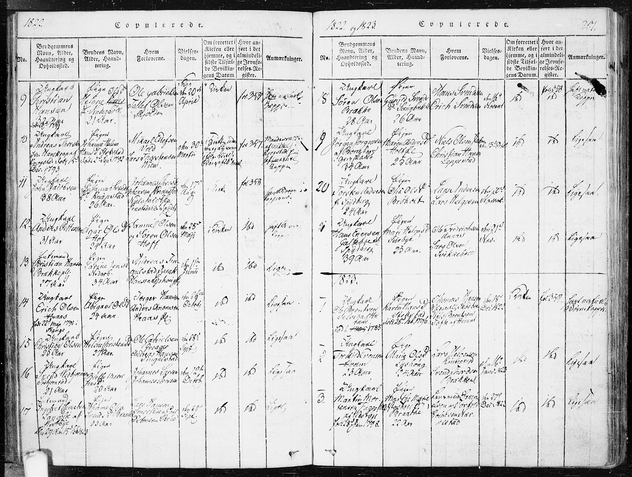 Hobøl prestekontor Kirkebøker, AV/SAO-A-2002/F/Fa/L0002: Ministerialbok nr. I 2, 1814-1841, s. 201