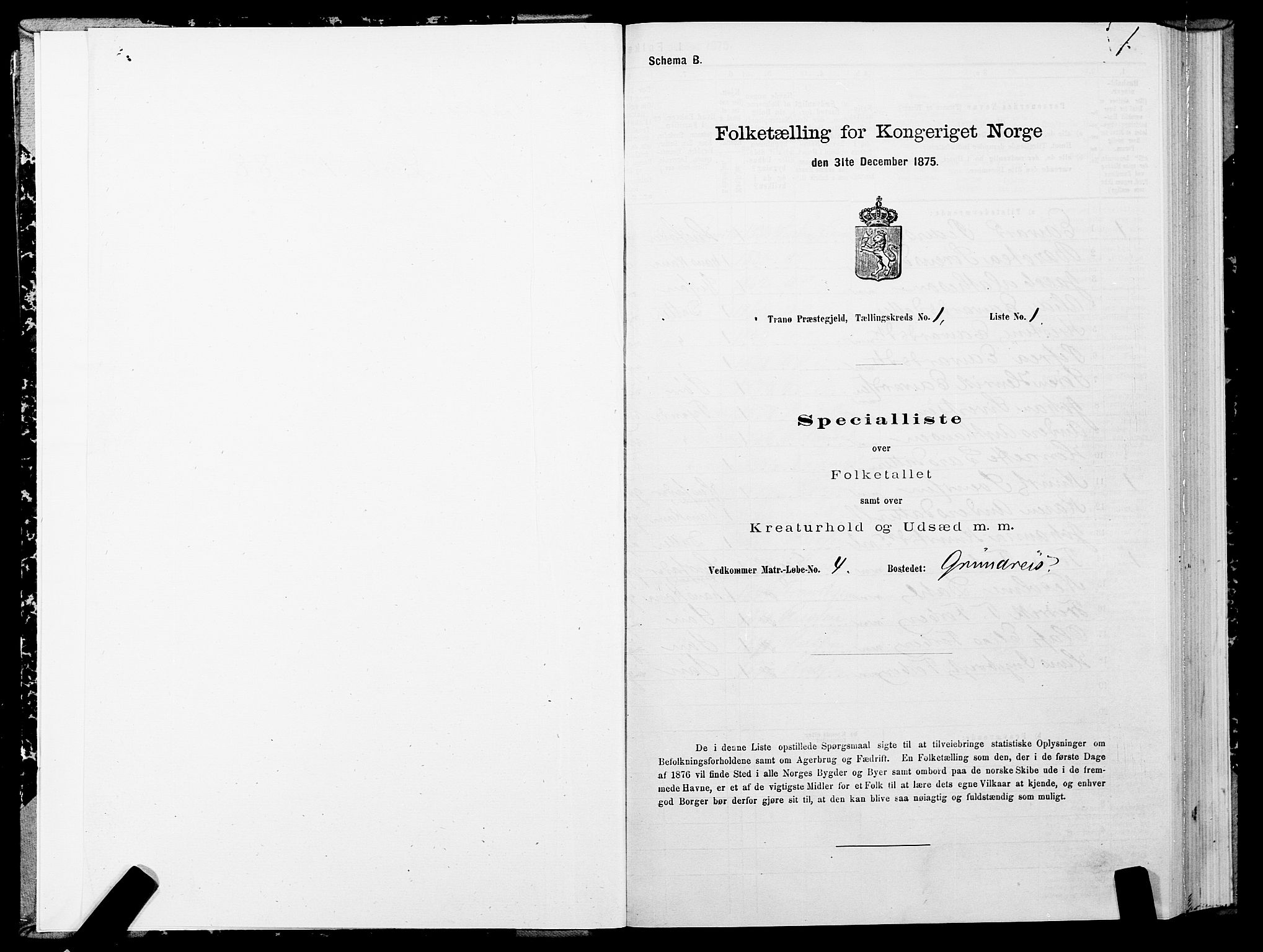SATØ, Folketelling 1875 for 1927P Tranøy prestegjeld, 1875, s. 1001