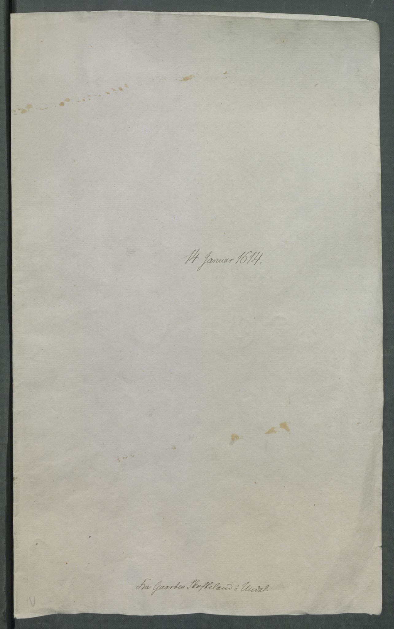 Riksarkivets diplomsamling, AV/RA-EA-5965/F02/L0123: Dokumenter, 1614-1615, s. 2
