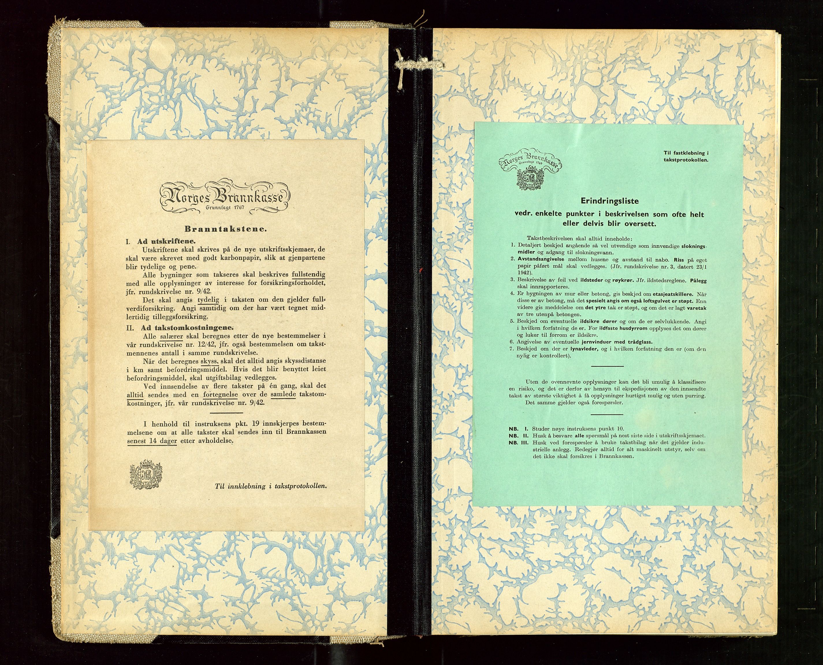 Eigersund lensmannskontor, AV/SAST-A-100171/Goa/L0008: "Branntakstprotokoll", 1947-1948