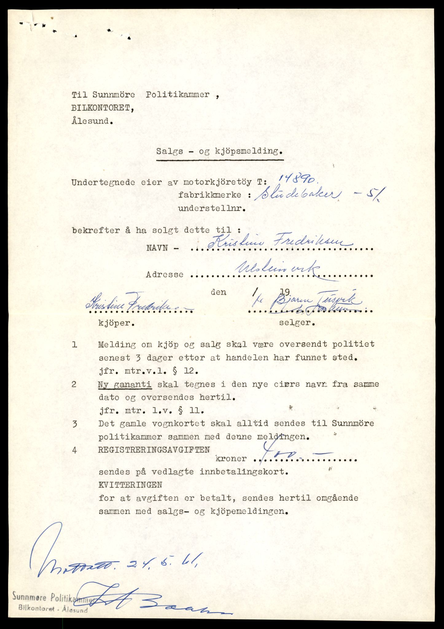 Møre og Romsdal vegkontor - Ålesund trafikkstasjon, AV/SAT-A-4099/F/Fe/L0049: Registreringskort for kjøretøy T 14864 - T 18613, 1927-1998, s. 659