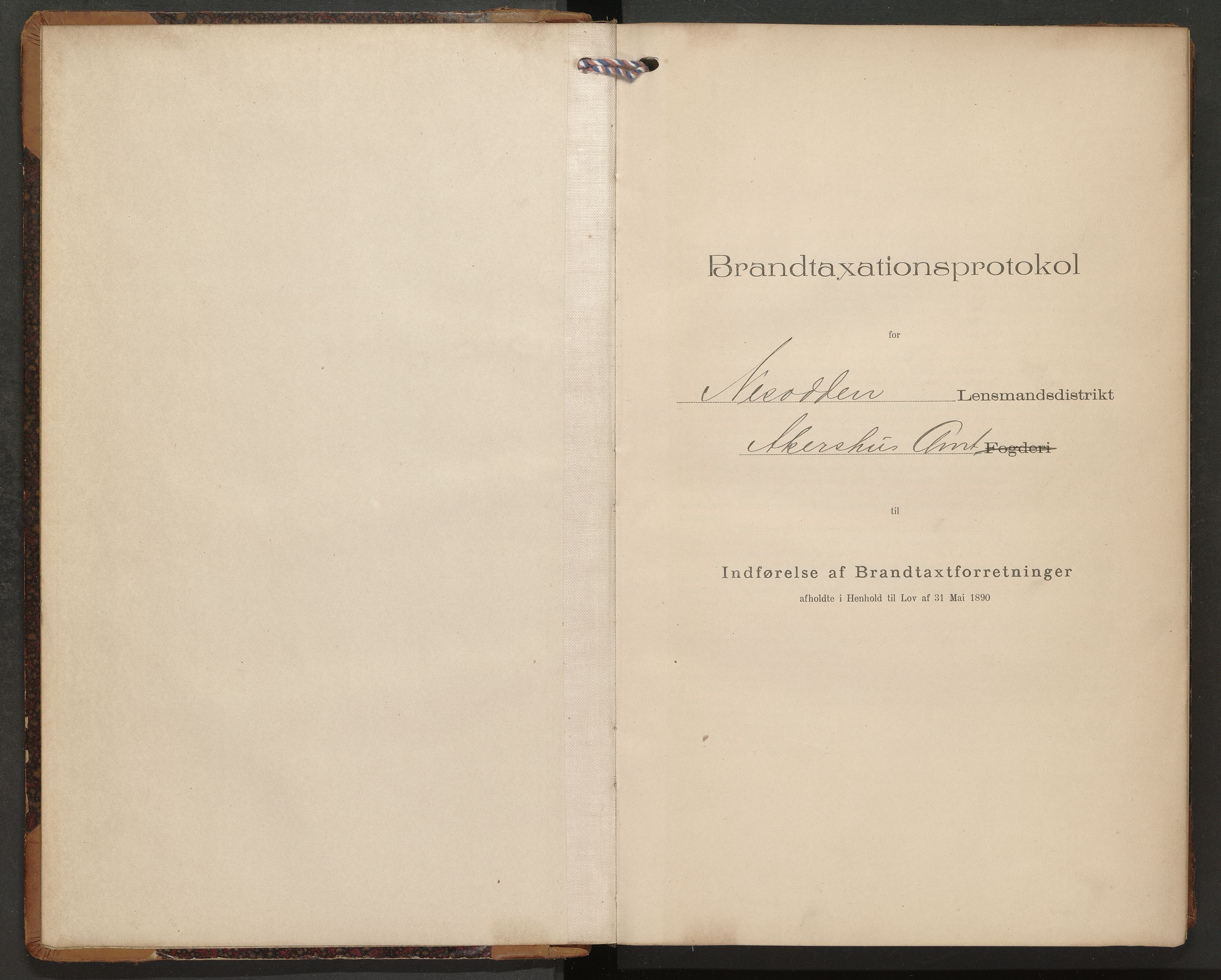 Norges brannkasse, branntakster Nesodden, AV/SAO-A-11393/F/Fb/L0002: Branntakstprotokoll, 1912-1914