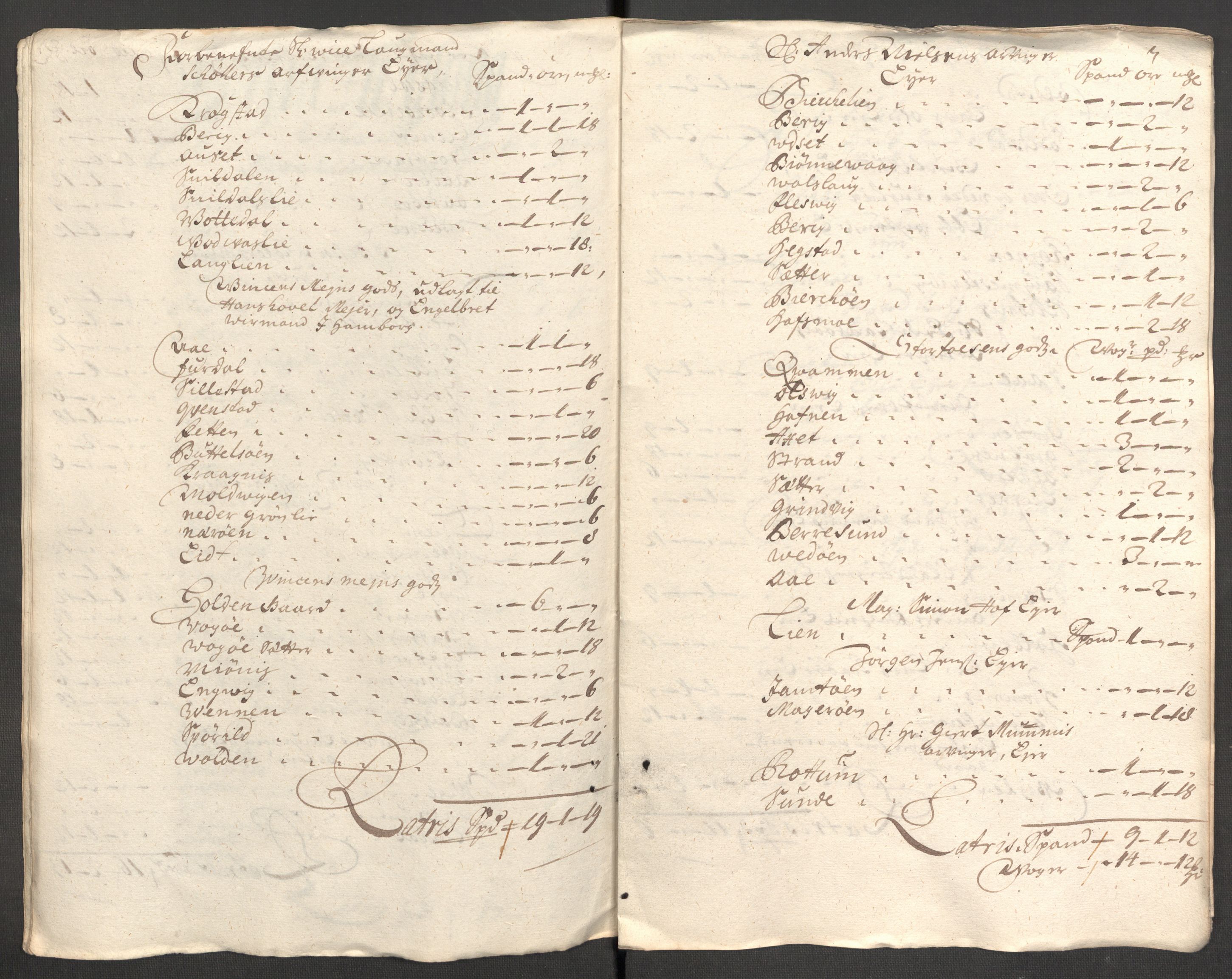 Rentekammeret inntil 1814, Reviderte regnskaper, Fogderegnskap, AV/RA-EA-4092/R57/L3853: Fogderegnskap Fosen, 1698-1699, s. 302