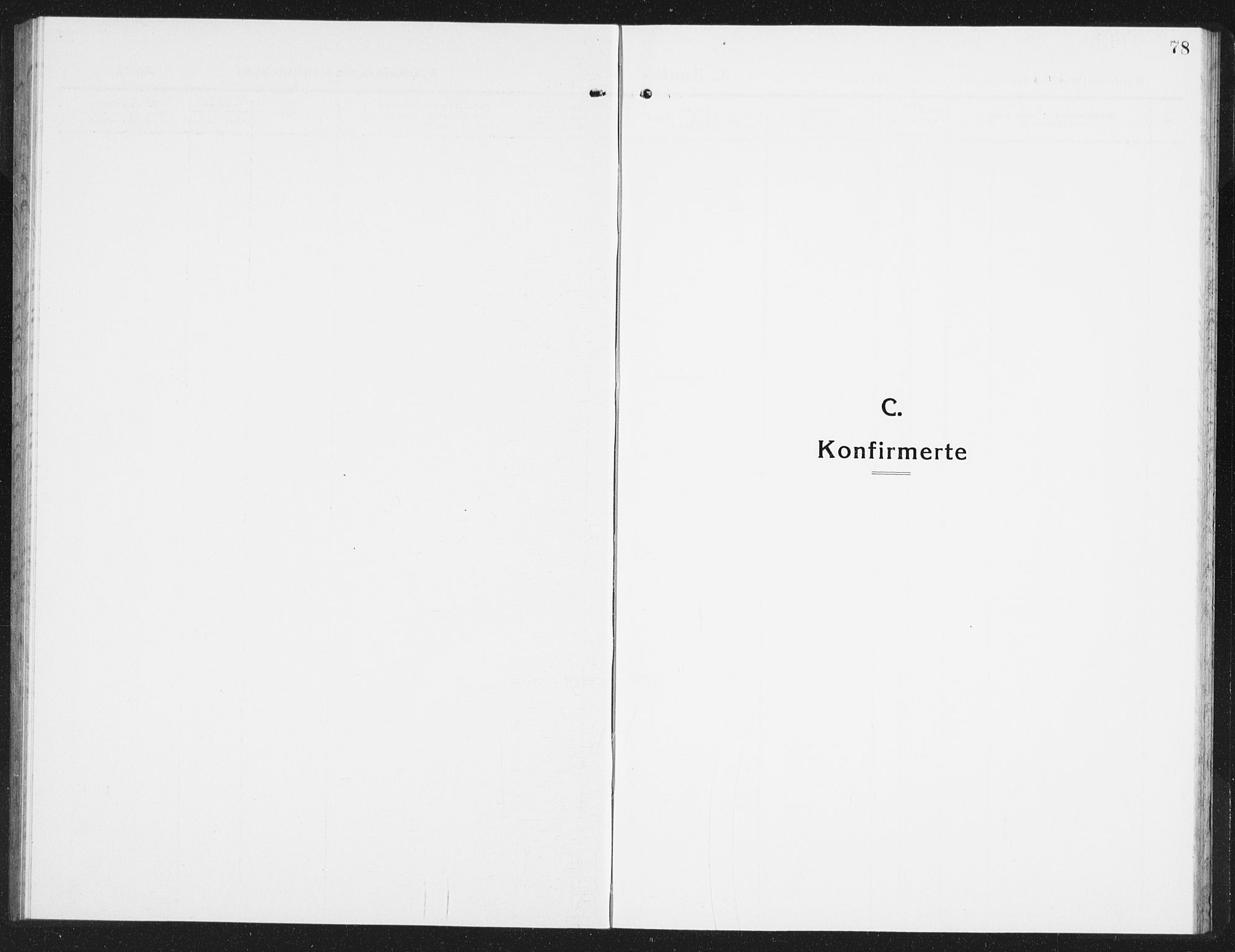 Kopervik sokneprestkontor, SAST/A-101850/H/Ha/Hab/L0007: Klokkerbok nr. B 7, 1918-1942, s. 78
