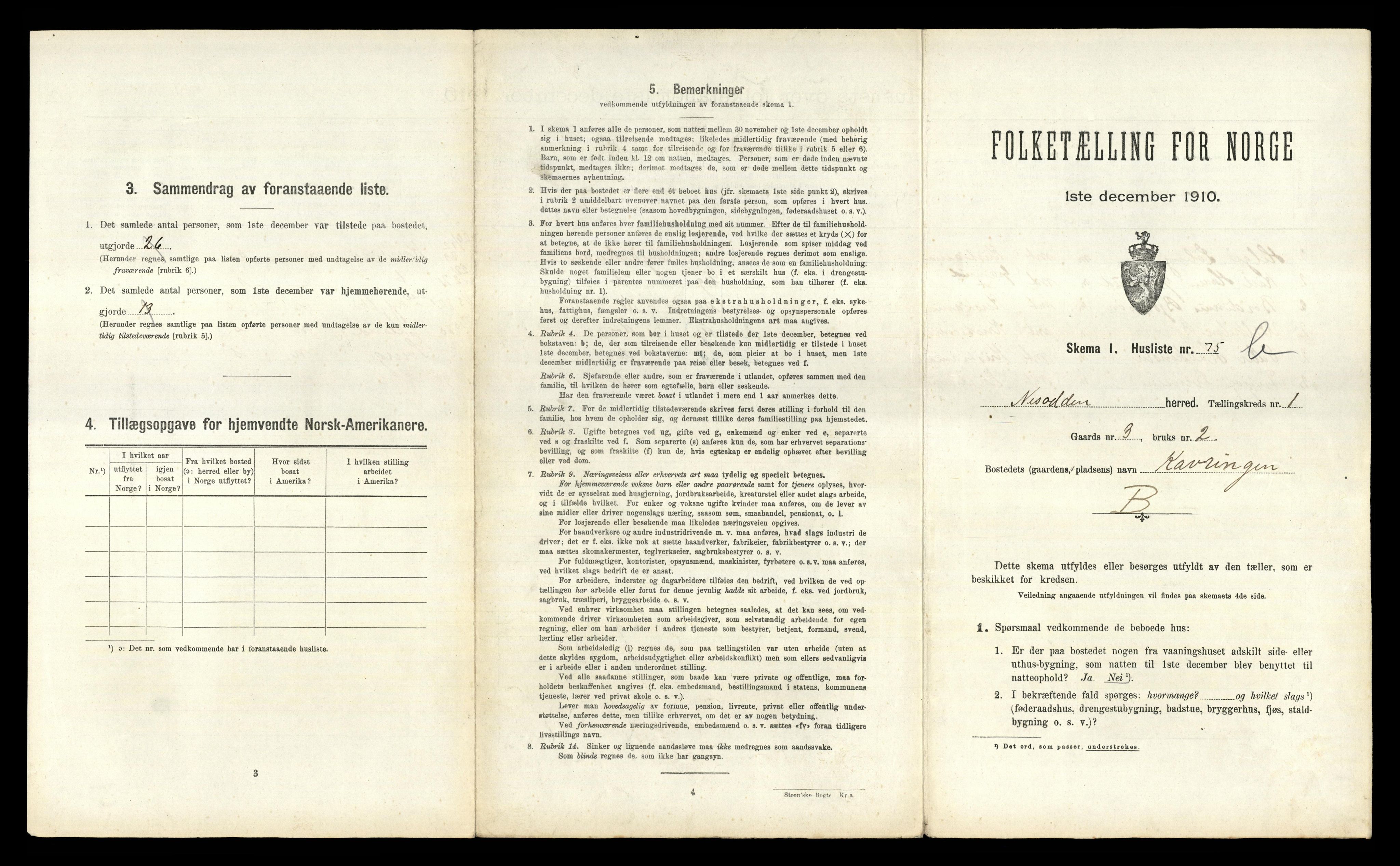 RA, Folketelling 1910 for 0216 Nesodden herred, 1910, s. 182