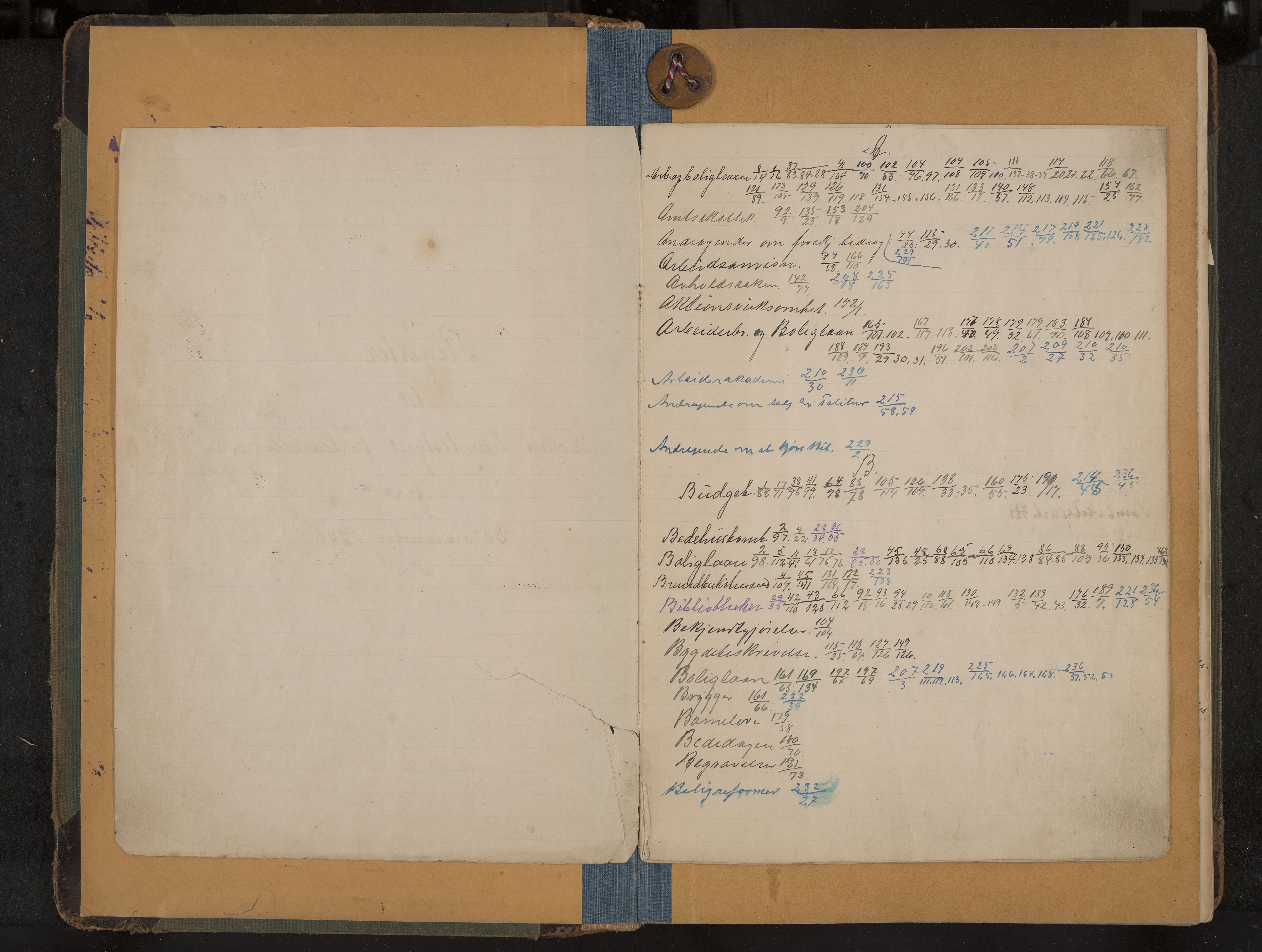 Holla formannskap og sentraladministrasjon, IKAK/0819021-1/A/L0005: Møtebok med register, 1906-1918